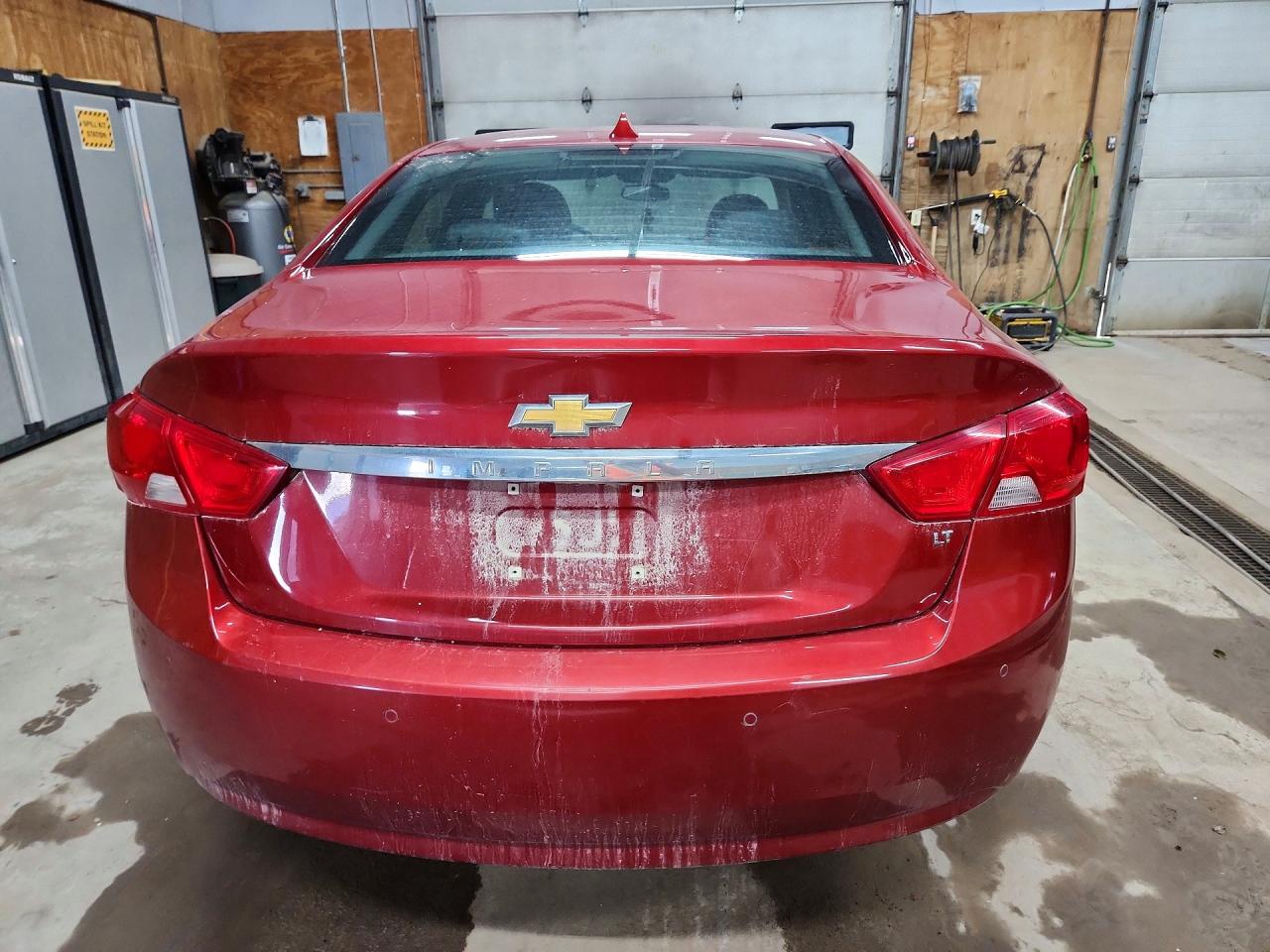 2014 Chevrolet Impala Lt Red vin: 2G1115SL9E9241342