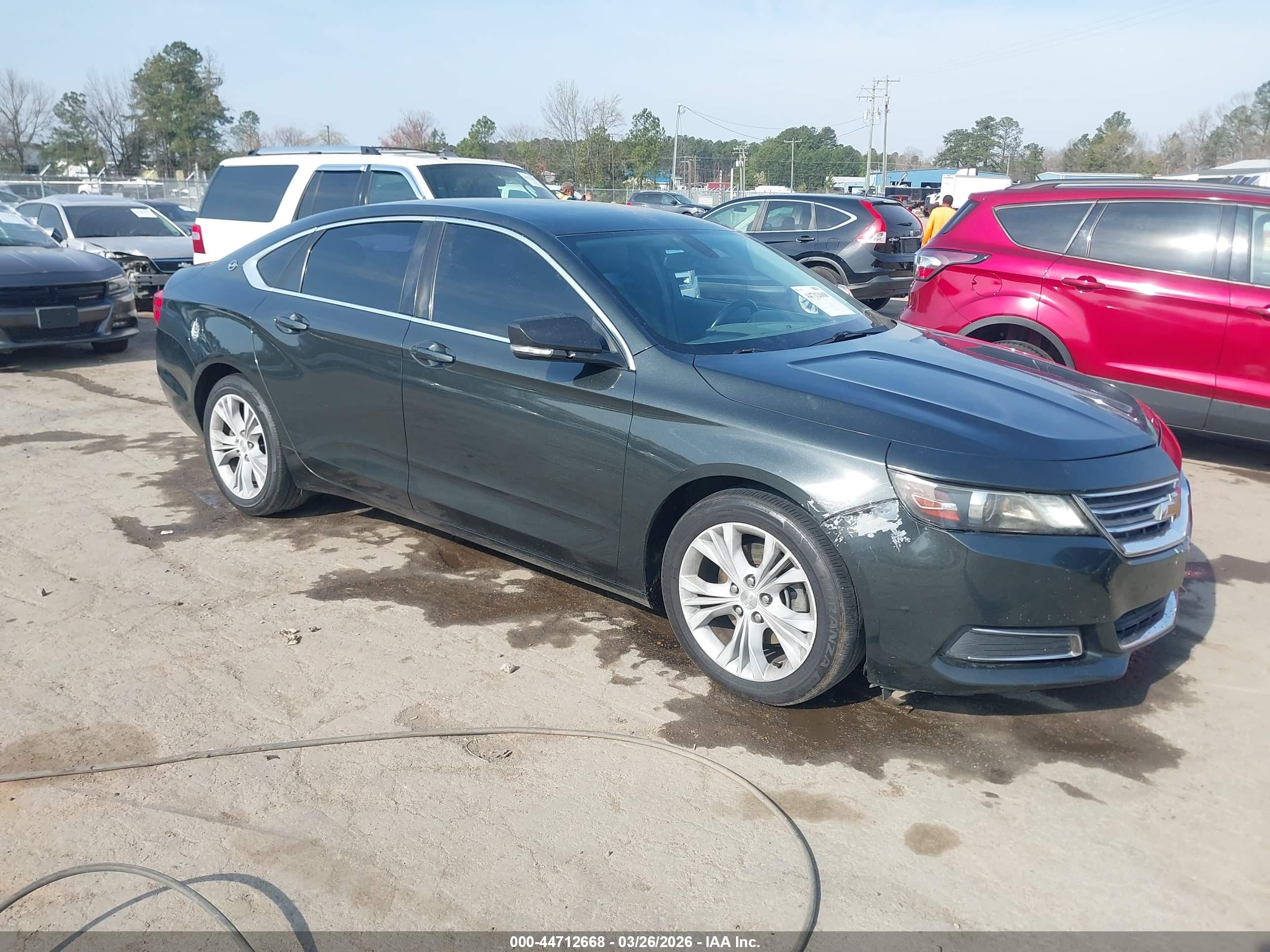 2014 Chevrolet Impala 1lt Серый vin: 2G1115SL9E9282683