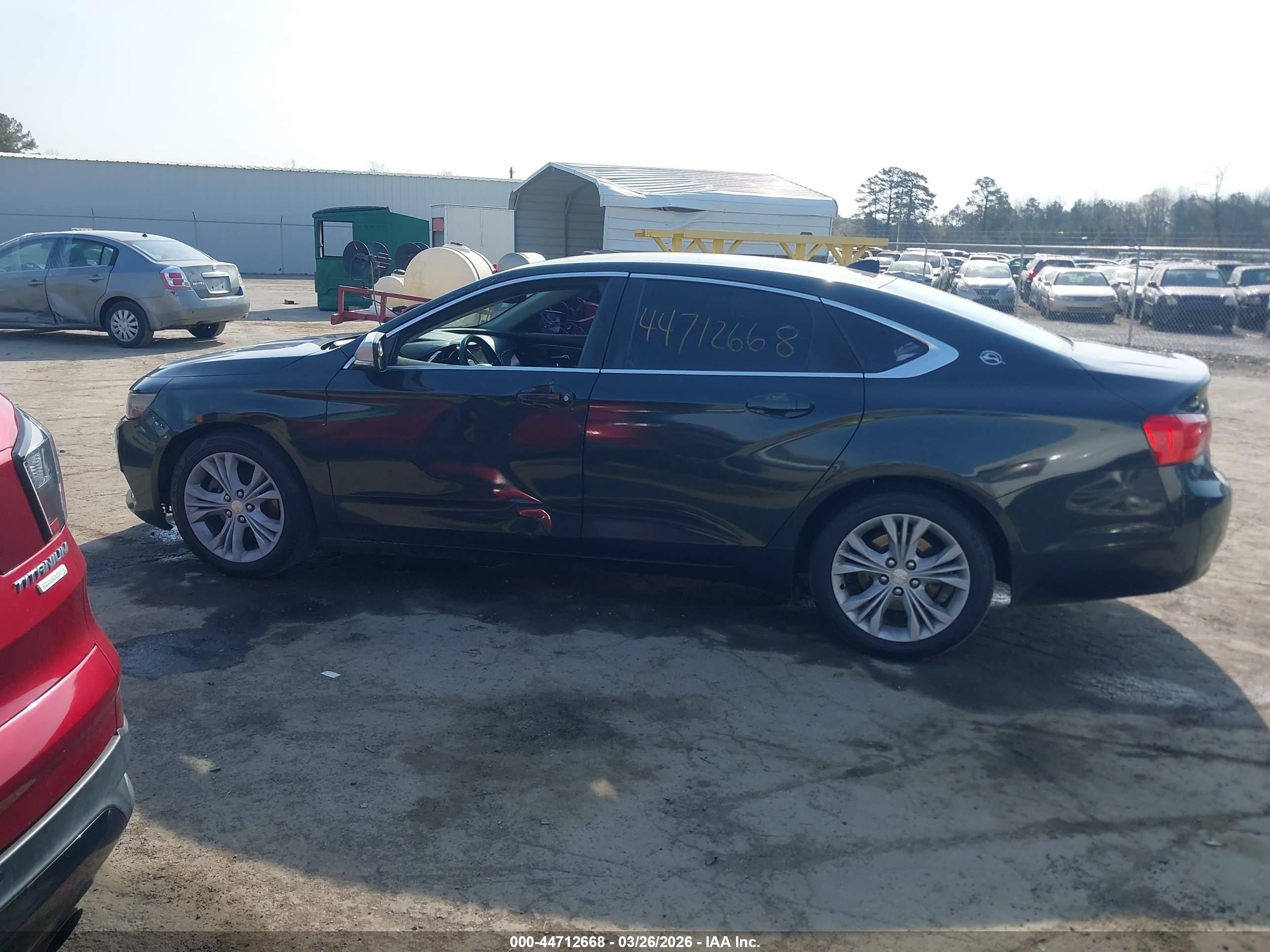 2014 Chevrolet Impala 1lt Gray vin: 2G1115SL9E9282683