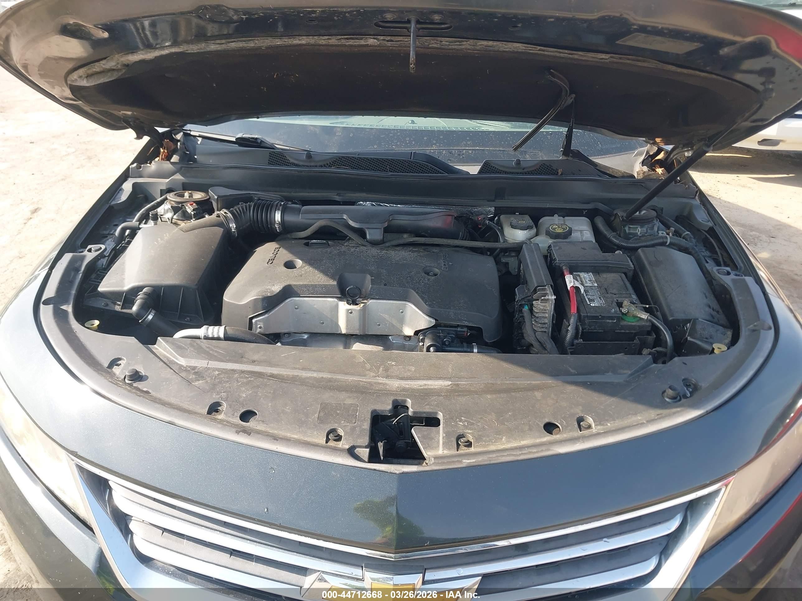 2014 Chevrolet Impala 1lt Gray vin: 2G1115SL9E9282683