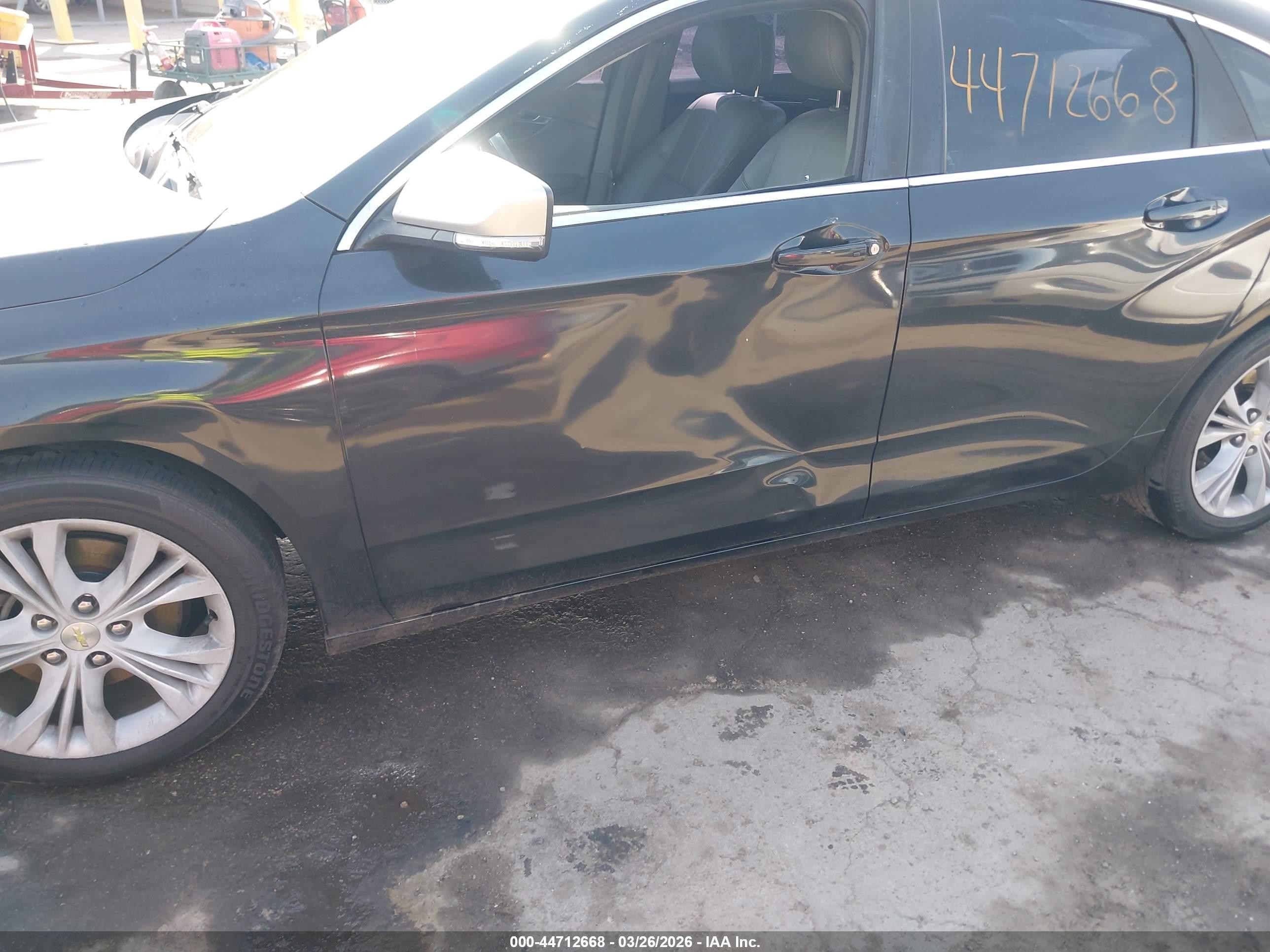 2014 Chevrolet Impala 1lt Gray vin: 2G1115SL9E9282683