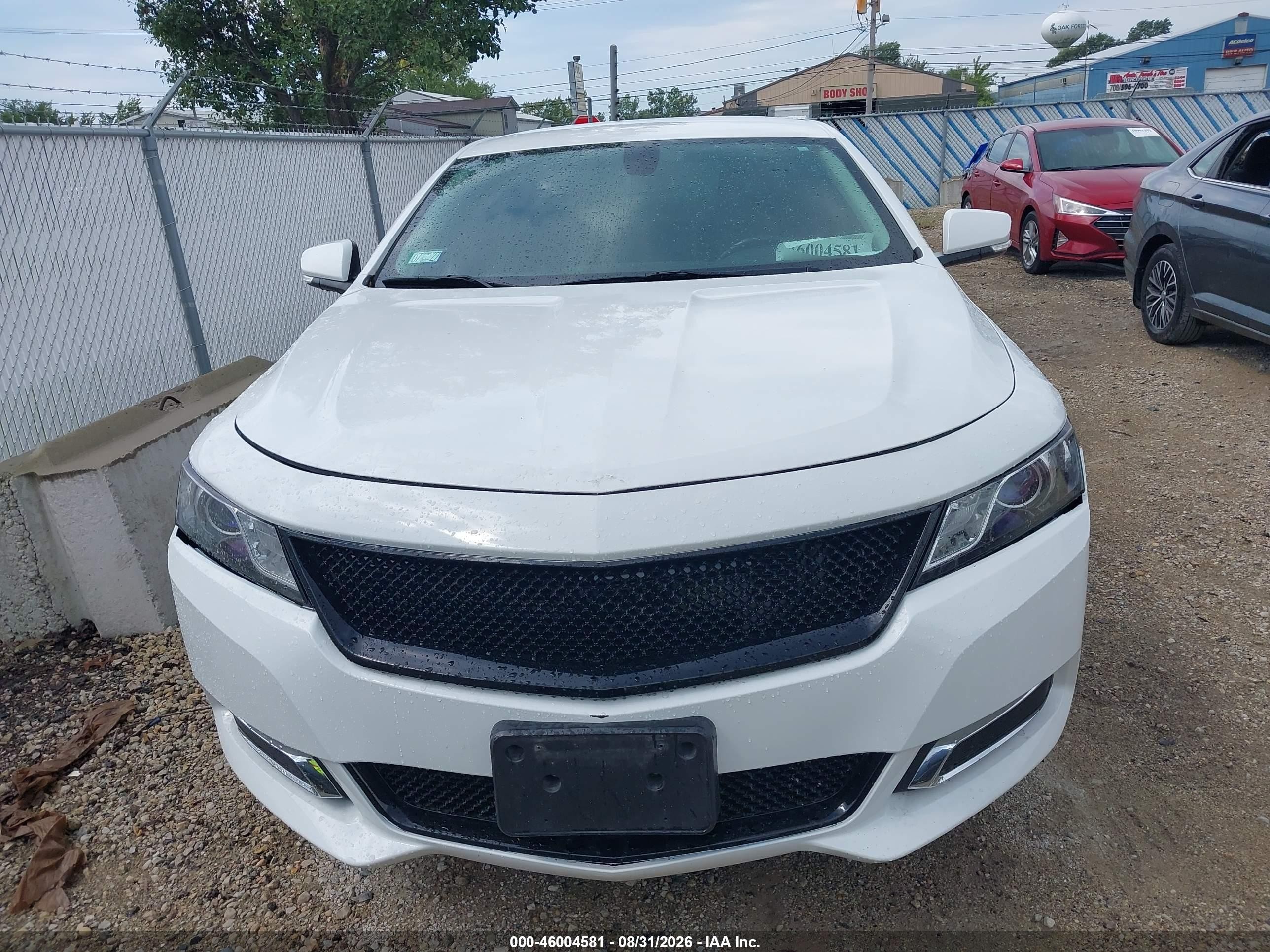 2015 Chevrolet Impala 1lt Белый vin: 2G1115SL9F9105584