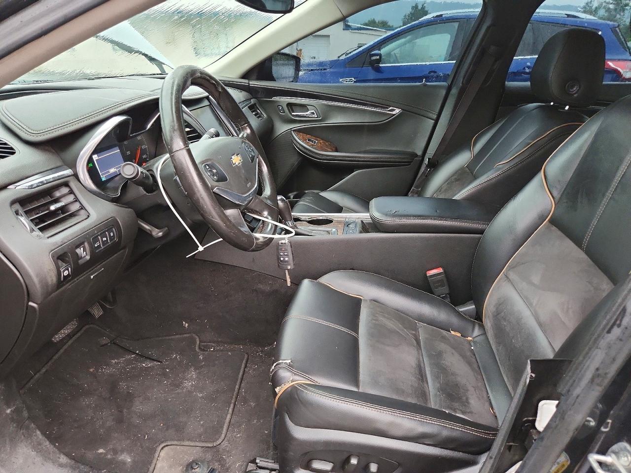 2015 Chevrolet Impala Lt Gray vin: 2G1115SL9F9108985