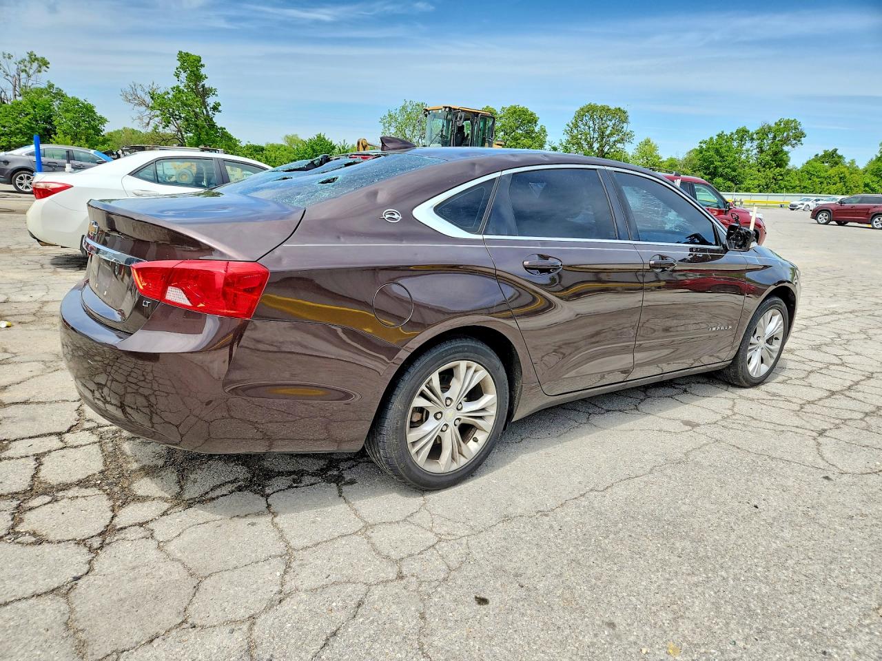 2015 Chevrolet Impala Lt Purple vin: 2G1115SL9F9220136