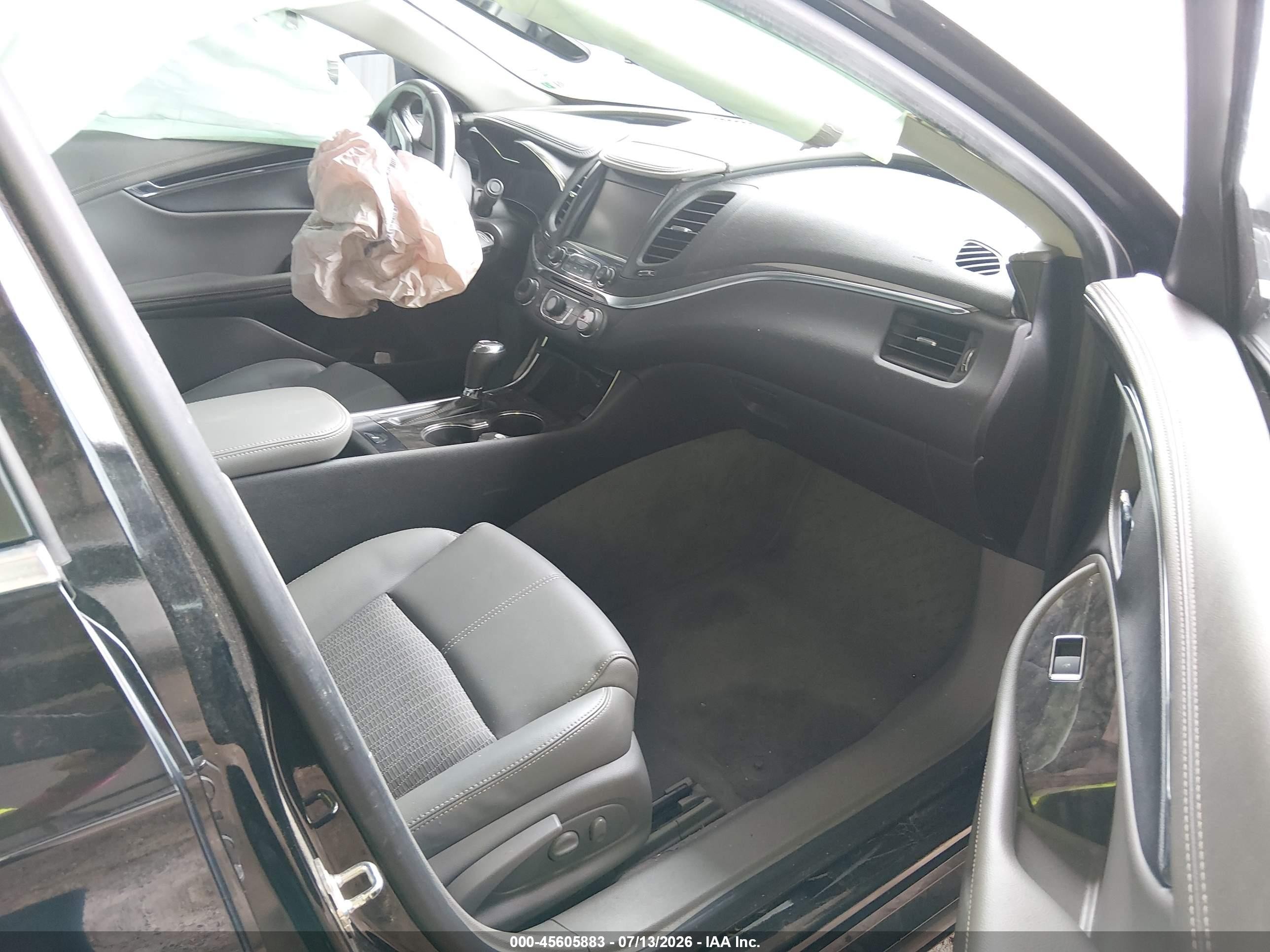 2015 Chevrolet Impala 1lt Black vin: 2G1115SL9F9228205