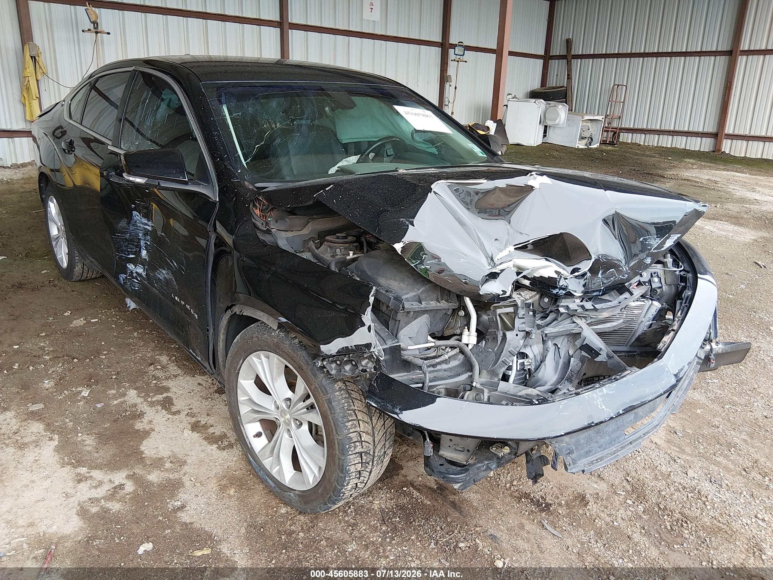2015 Chevrolet Impala 1lt Black vin: 2G1115SL9F9228205