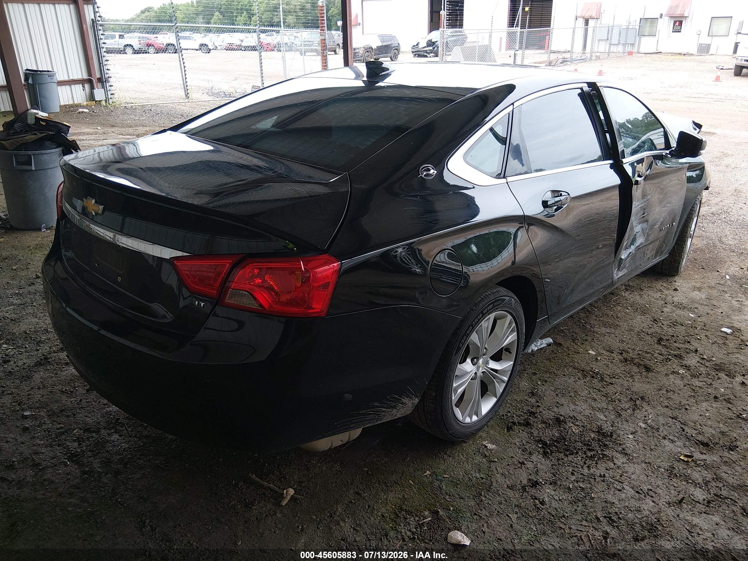 2015 Chevrolet Impala 1lt Black vin: 2G1115SL9F9228205