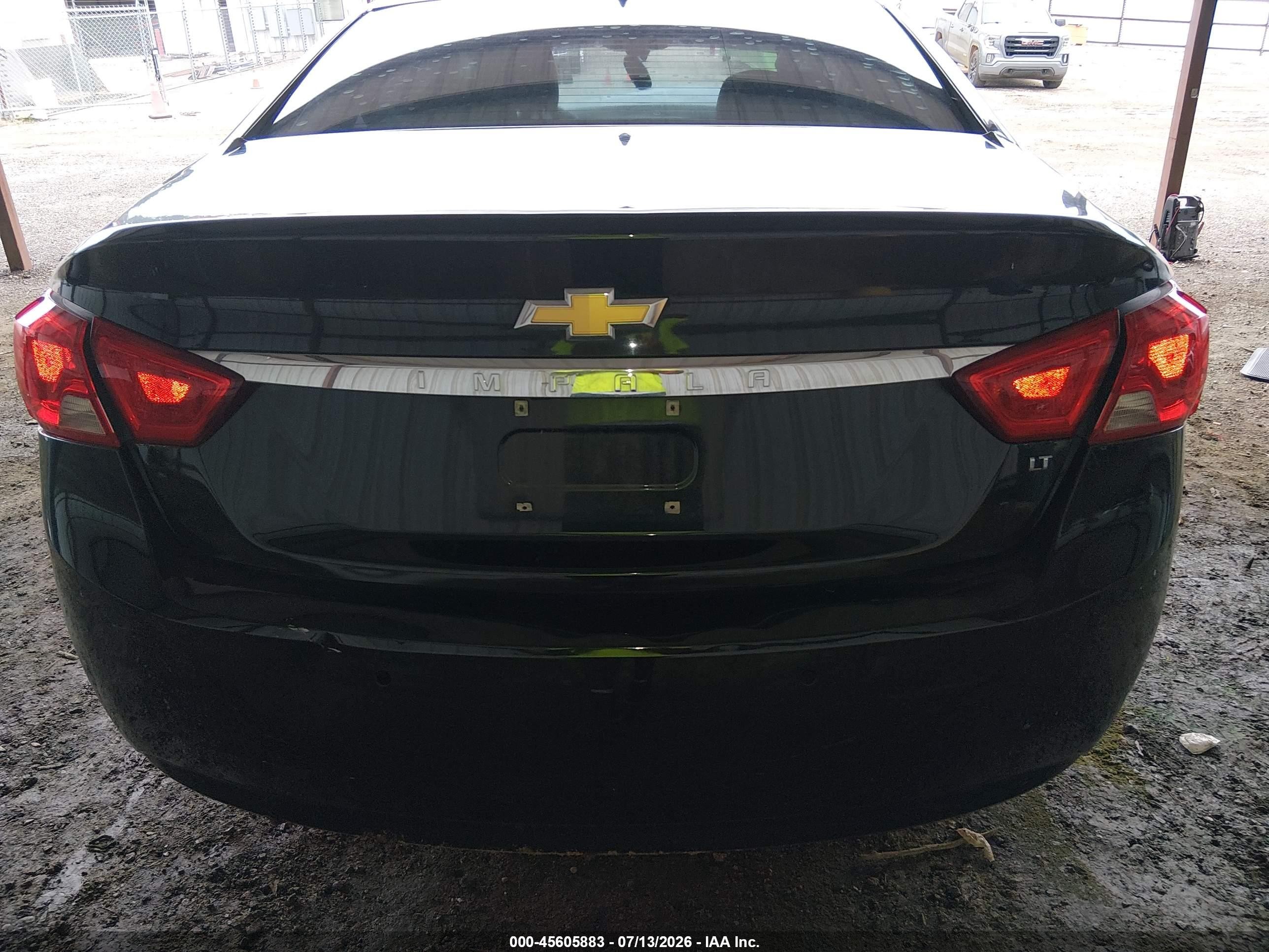 2015 Chevrolet Impala 1lt Black vin: 2G1115SL9F9228205