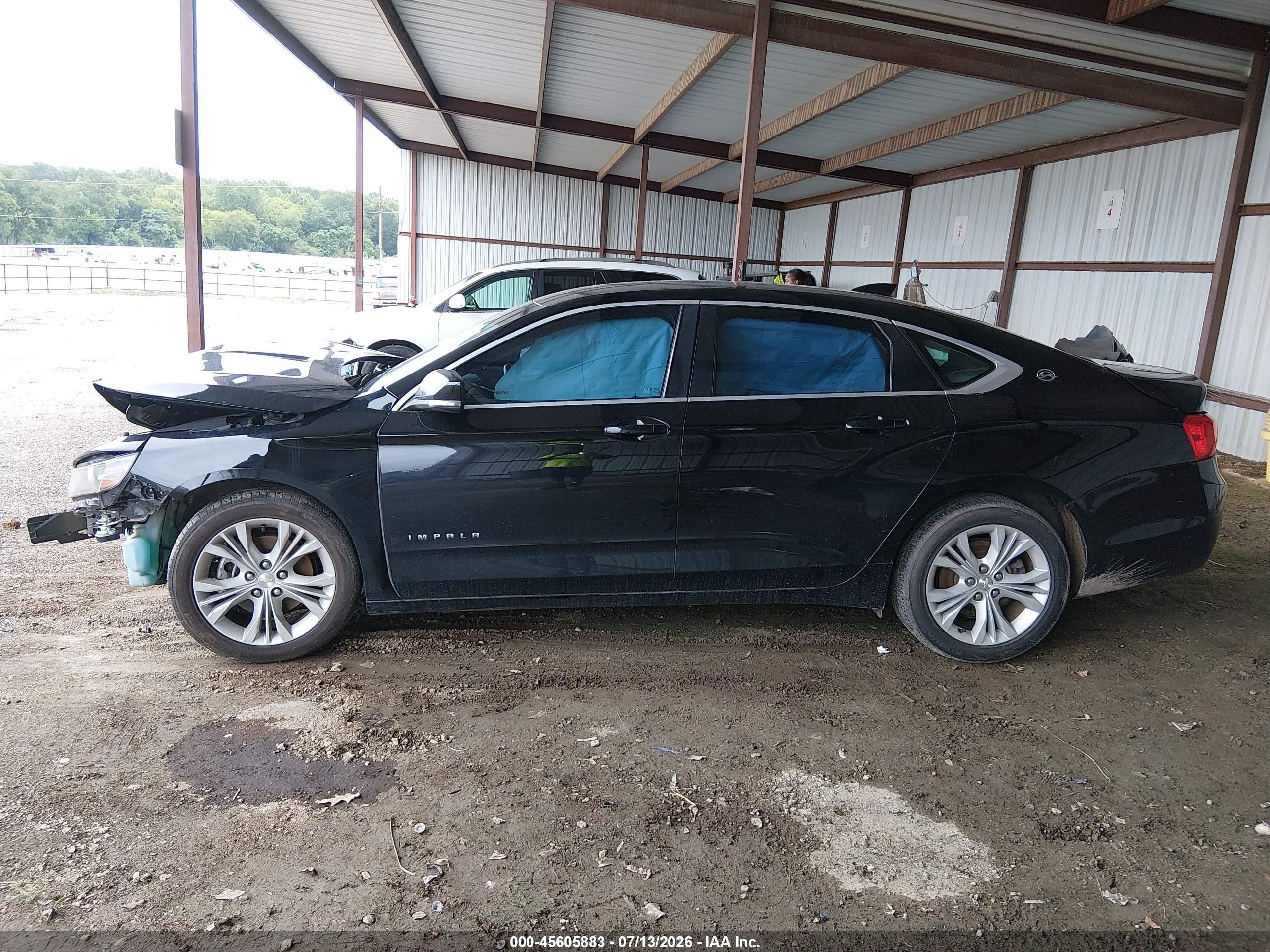 2015 Chevrolet Impala 1lt Black vin: 2G1115SL9F9228205