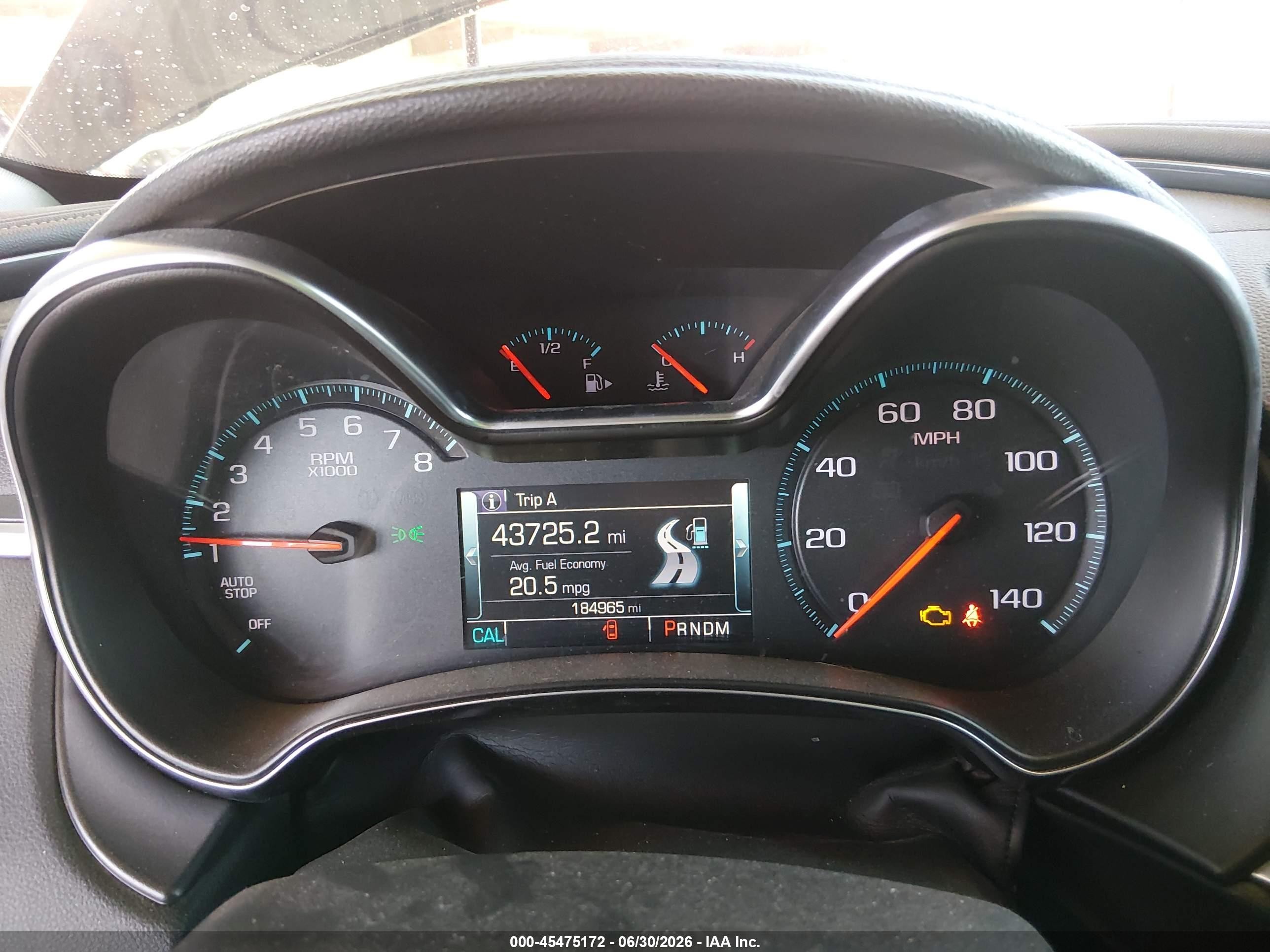 2015 Chevrolet Impala 1lt Blue vin: 2G1115SL9F9245439