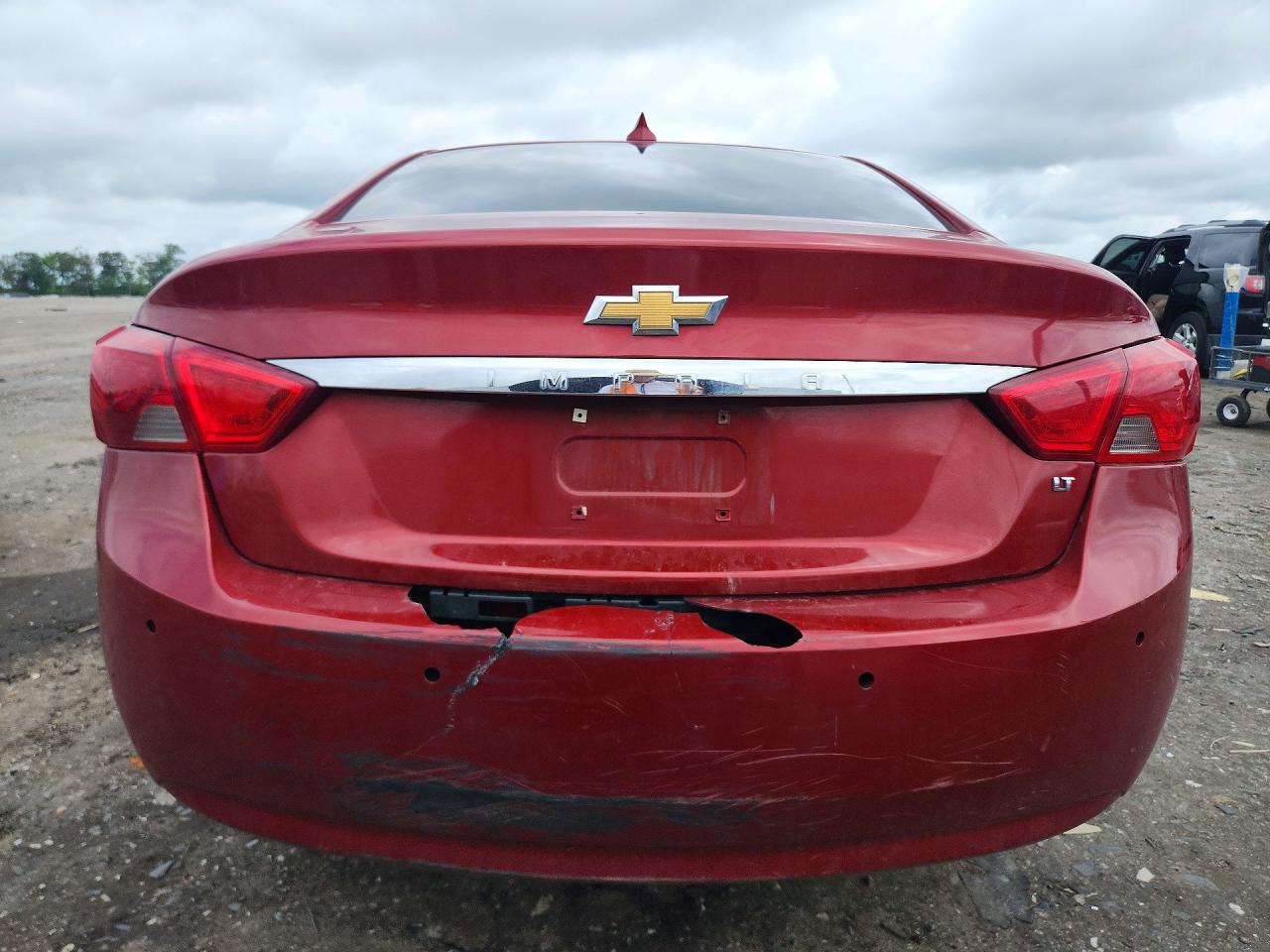 2015 Chevrolet Impala Lt Red vin: 2G1115SL9F9258501