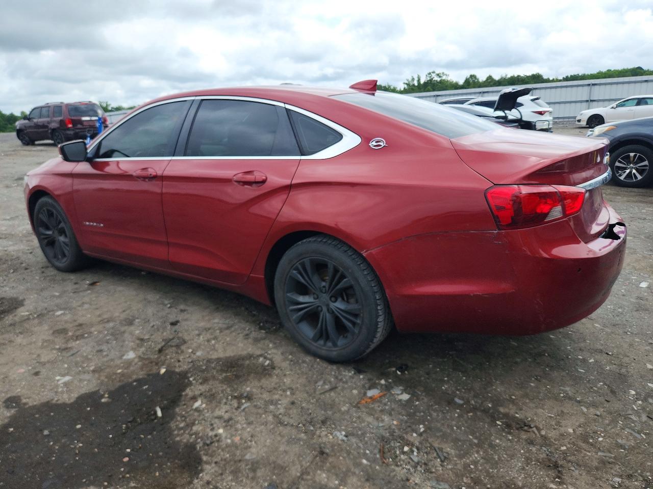 2015 Chevrolet Impala Lt Red vin: 2G1115SL9F9258501