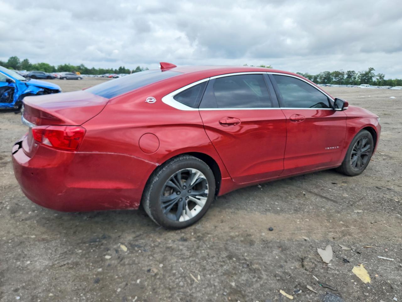 2015 Chevrolet Impala Lt Red vin: 2G1115SL9F9258501