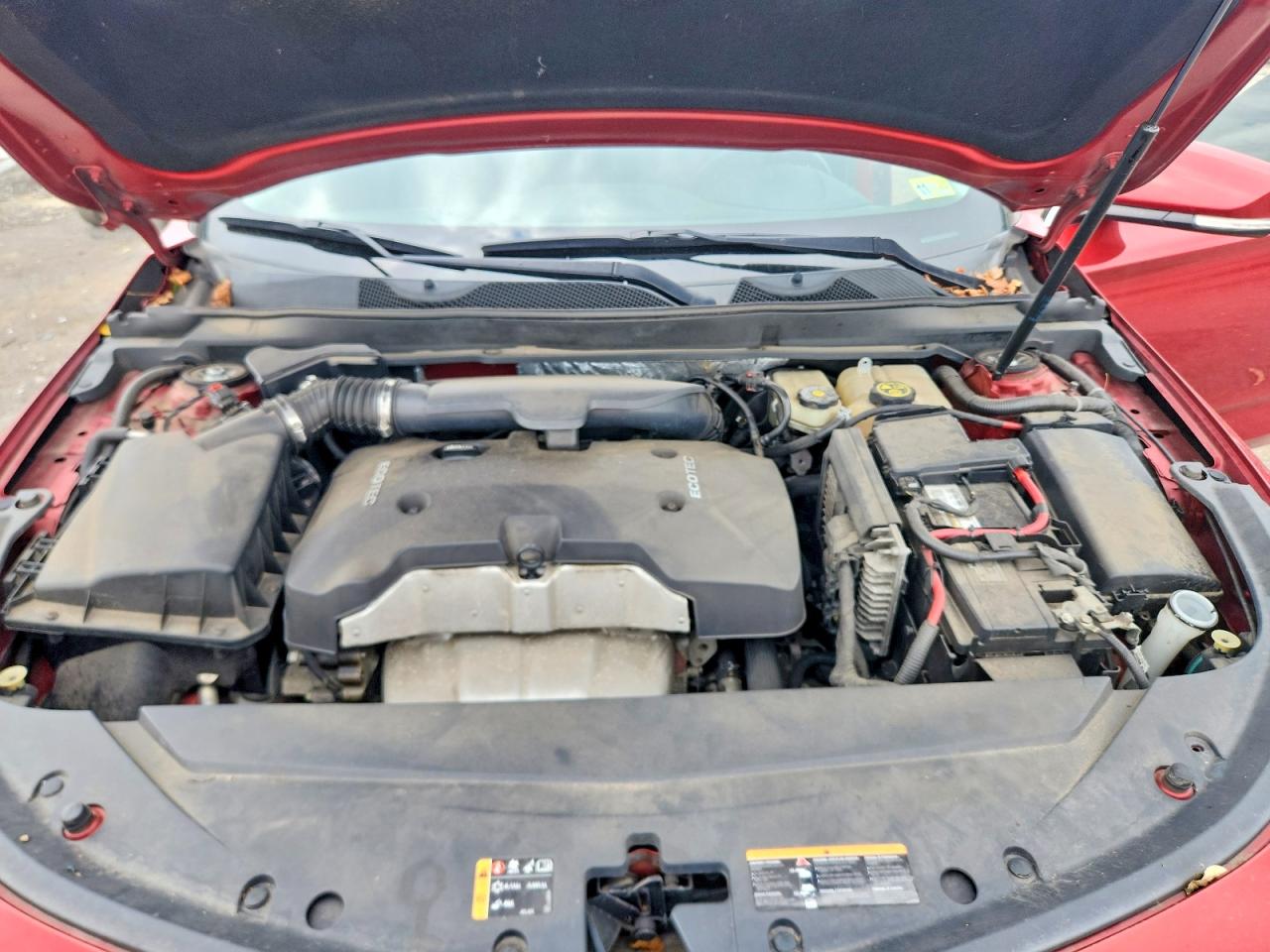 2015 Chevrolet Impala Lt Red vin: 2G1115SL9F9258501