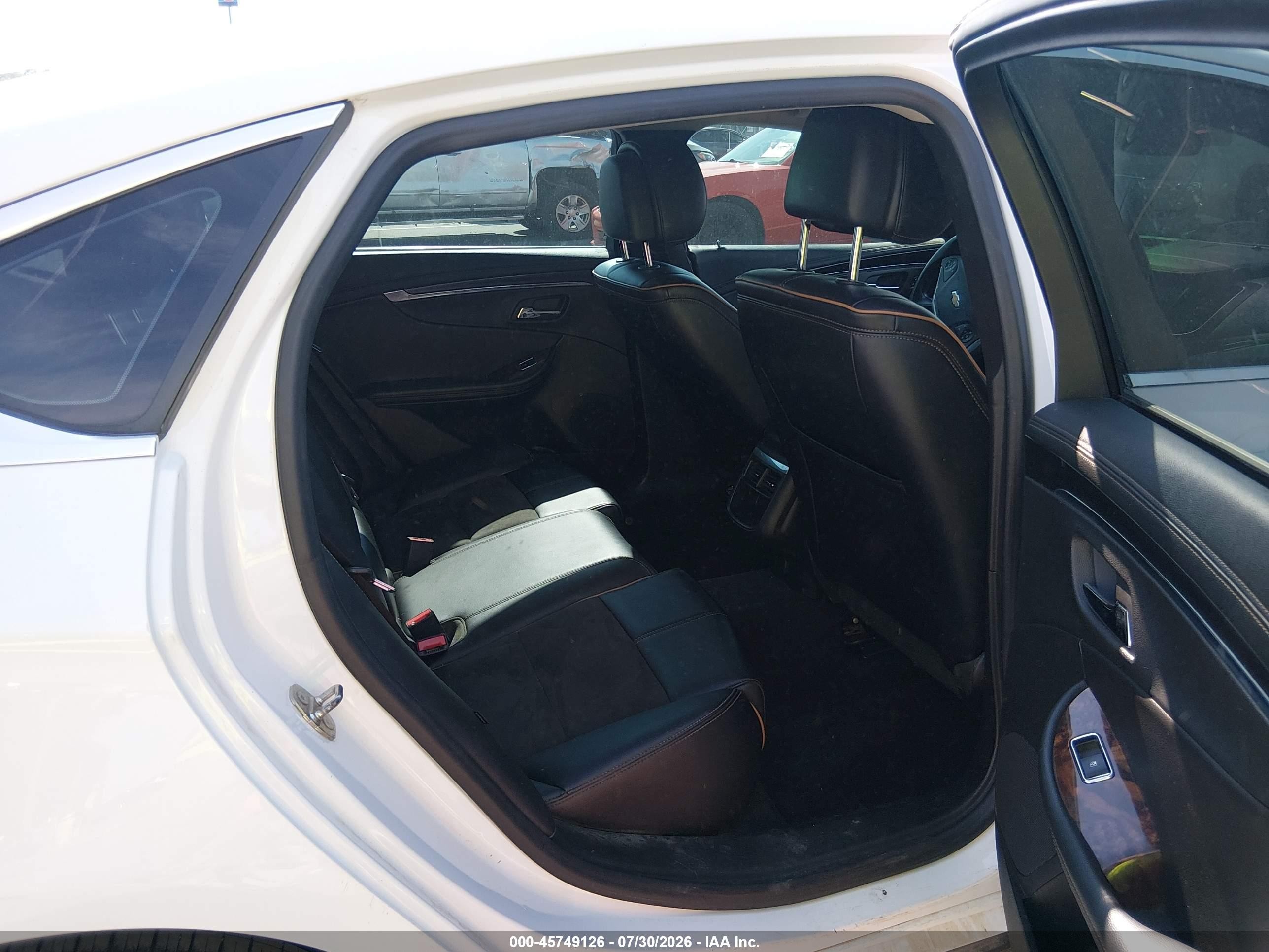 2014 Chevrolet Impala 1lt Белый vin: 2G1115SLXE9111120