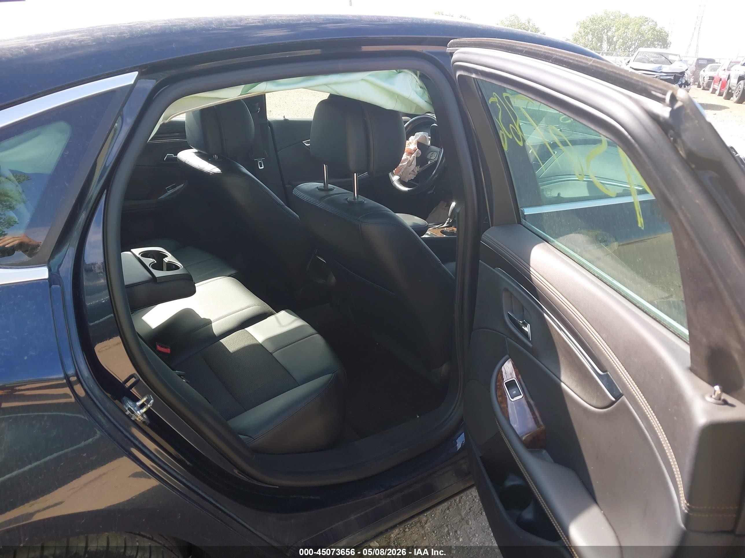 2014 Chevrolet Impala 1lt Dark Blue vin: 2G1115SLXE9139807