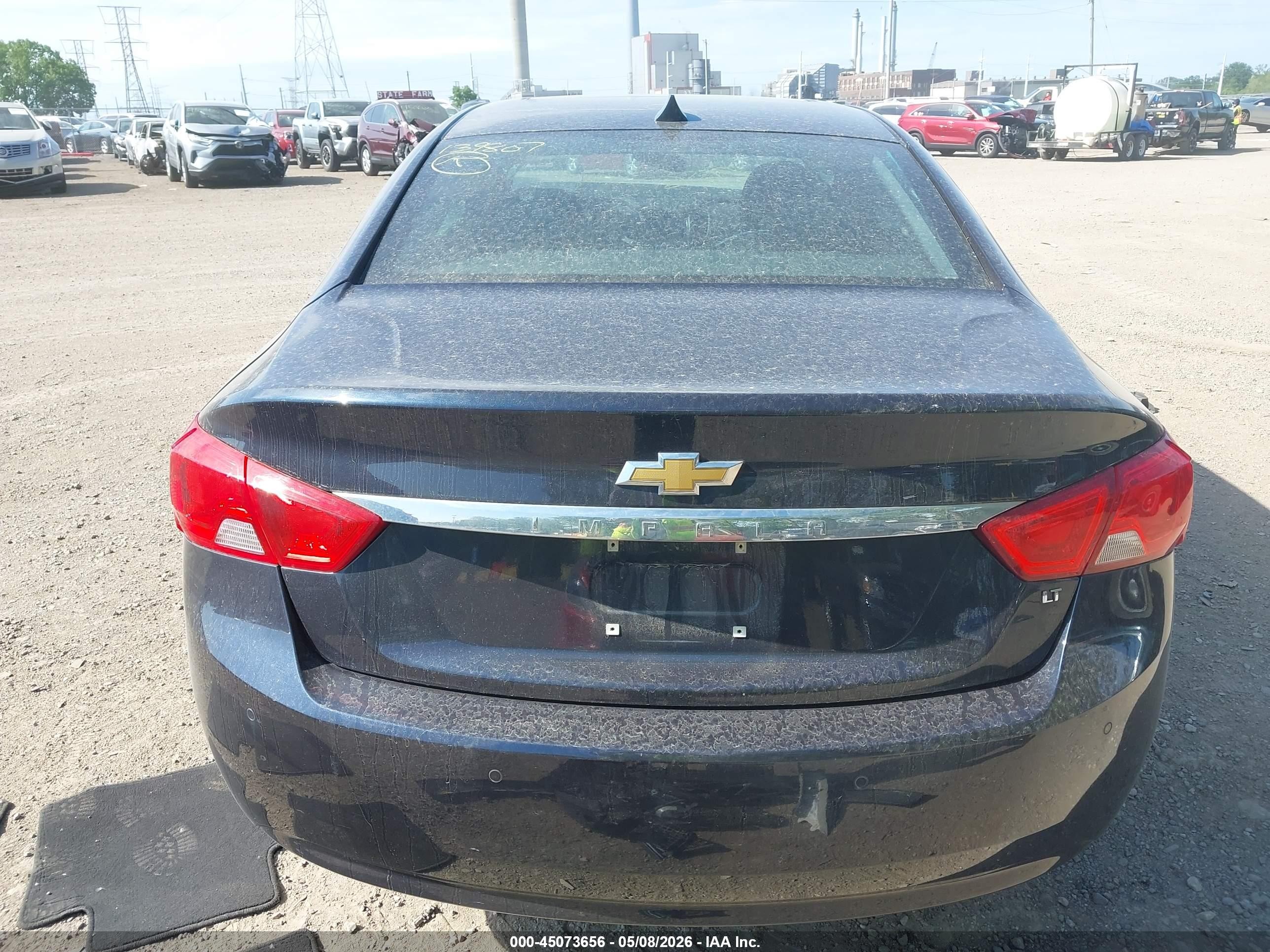 2014 Chevrolet Impala 1lt Dark Blue vin: 2G1115SLXE9139807