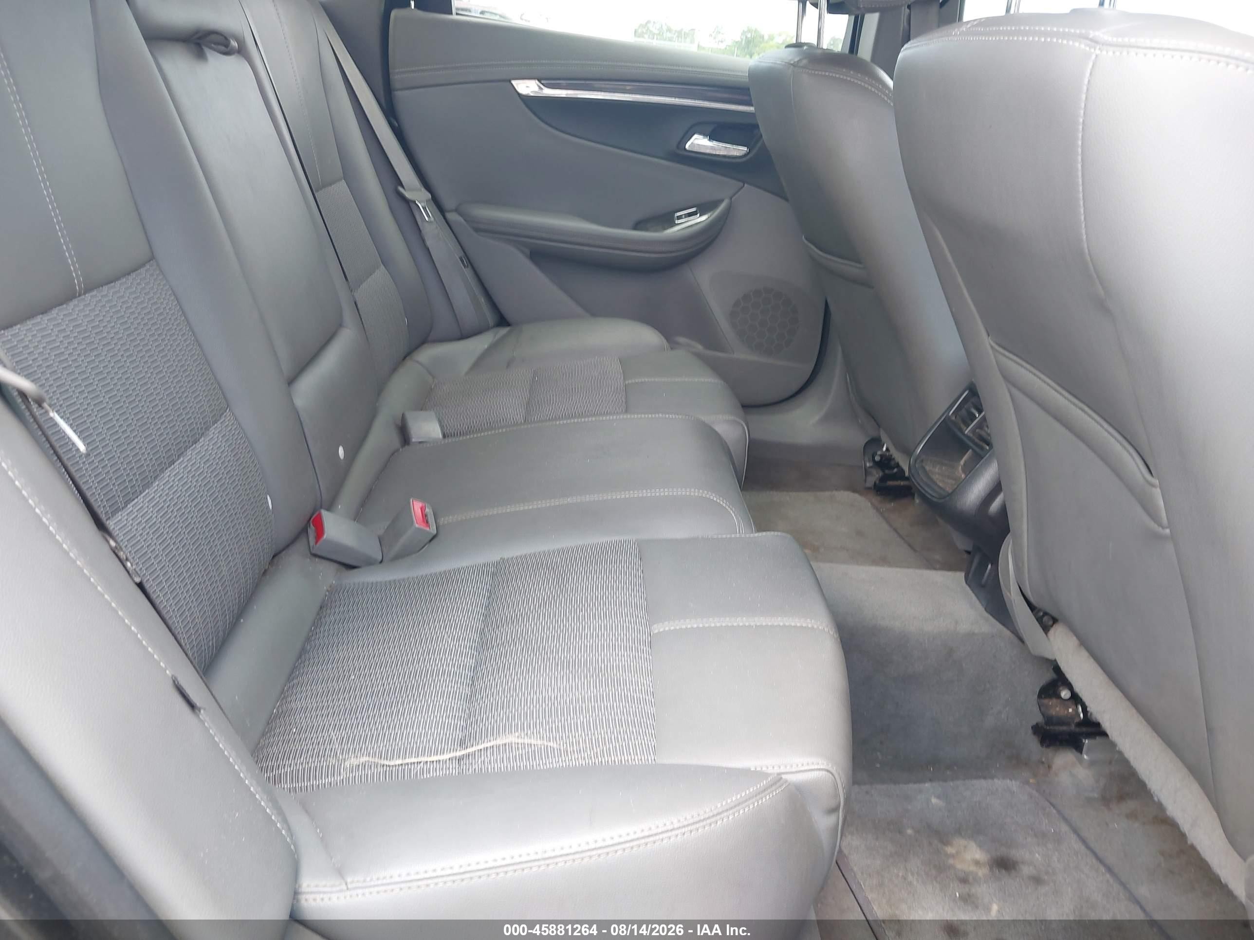 2014 Chevrolet Impala 1lt Gray vin: 2G1115SLXE9244976