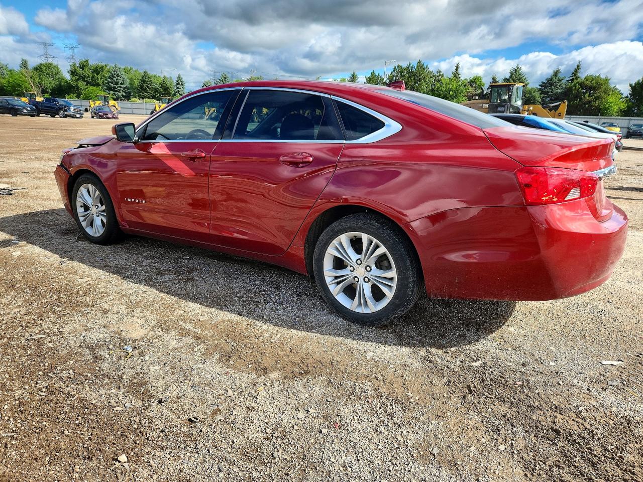 2014 Chevrolet Impala Lt Red vin: 2G1115SLXE9259655