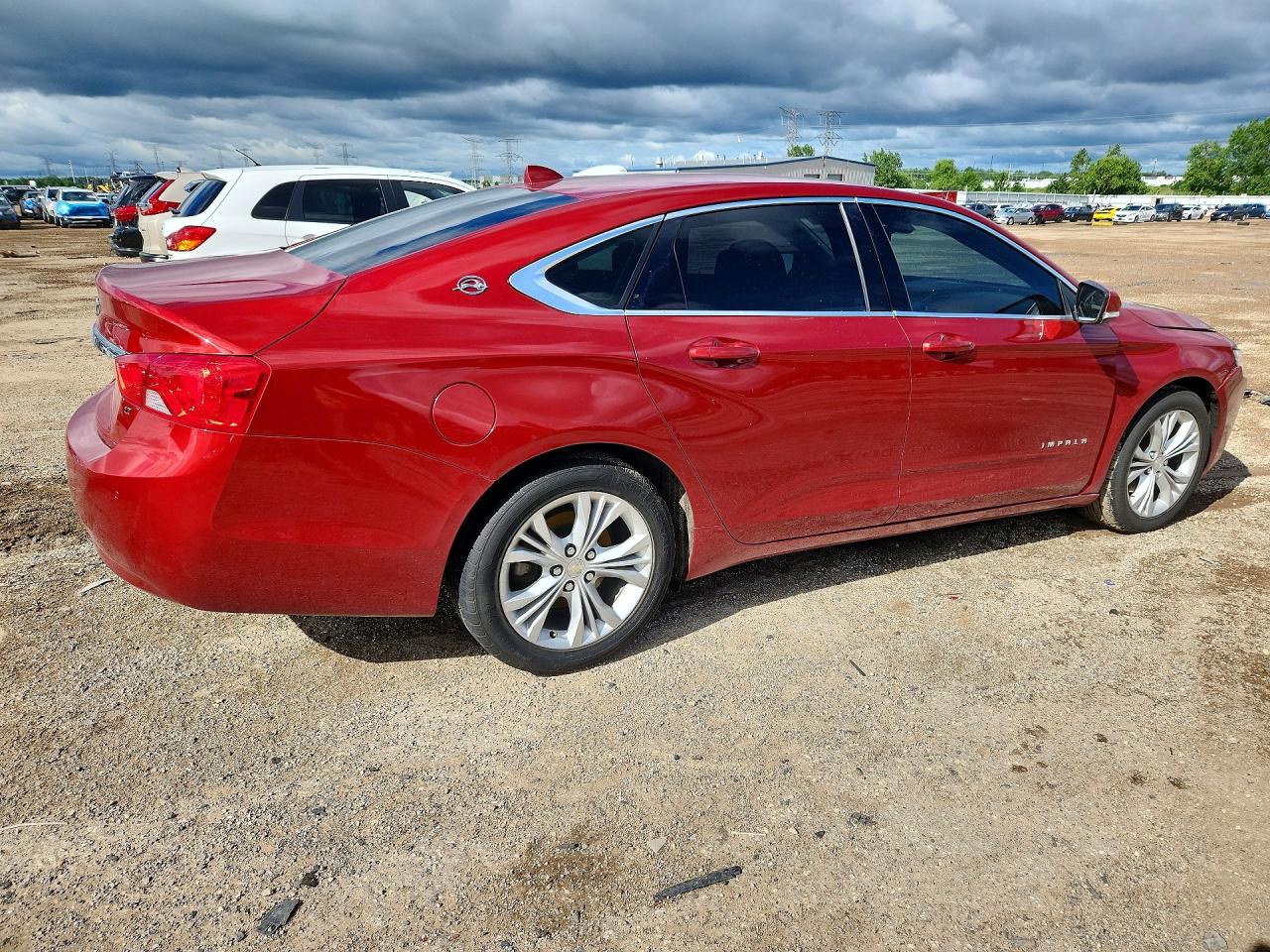 2014 Chevrolet Impala Lt Red vin: 2G1115SLXE9259655