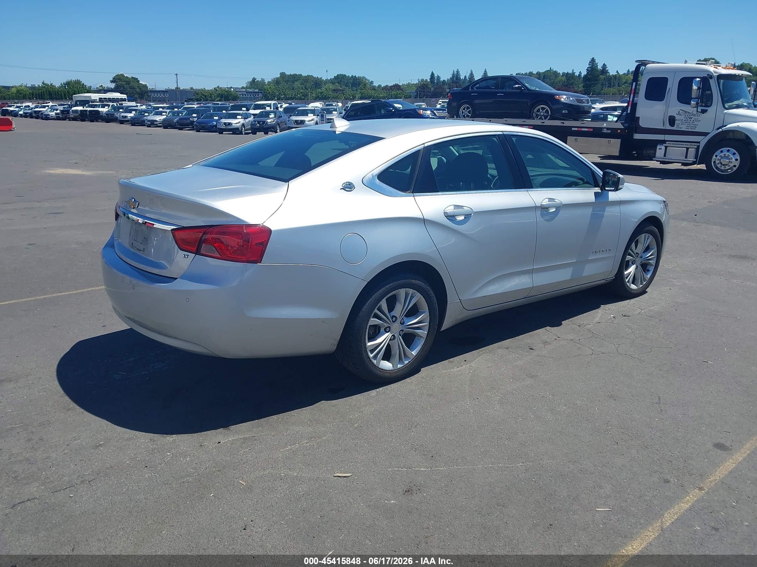 2014 Chevrolet Impala 1lt Серебряный vin: 2G1115SLXE9289402