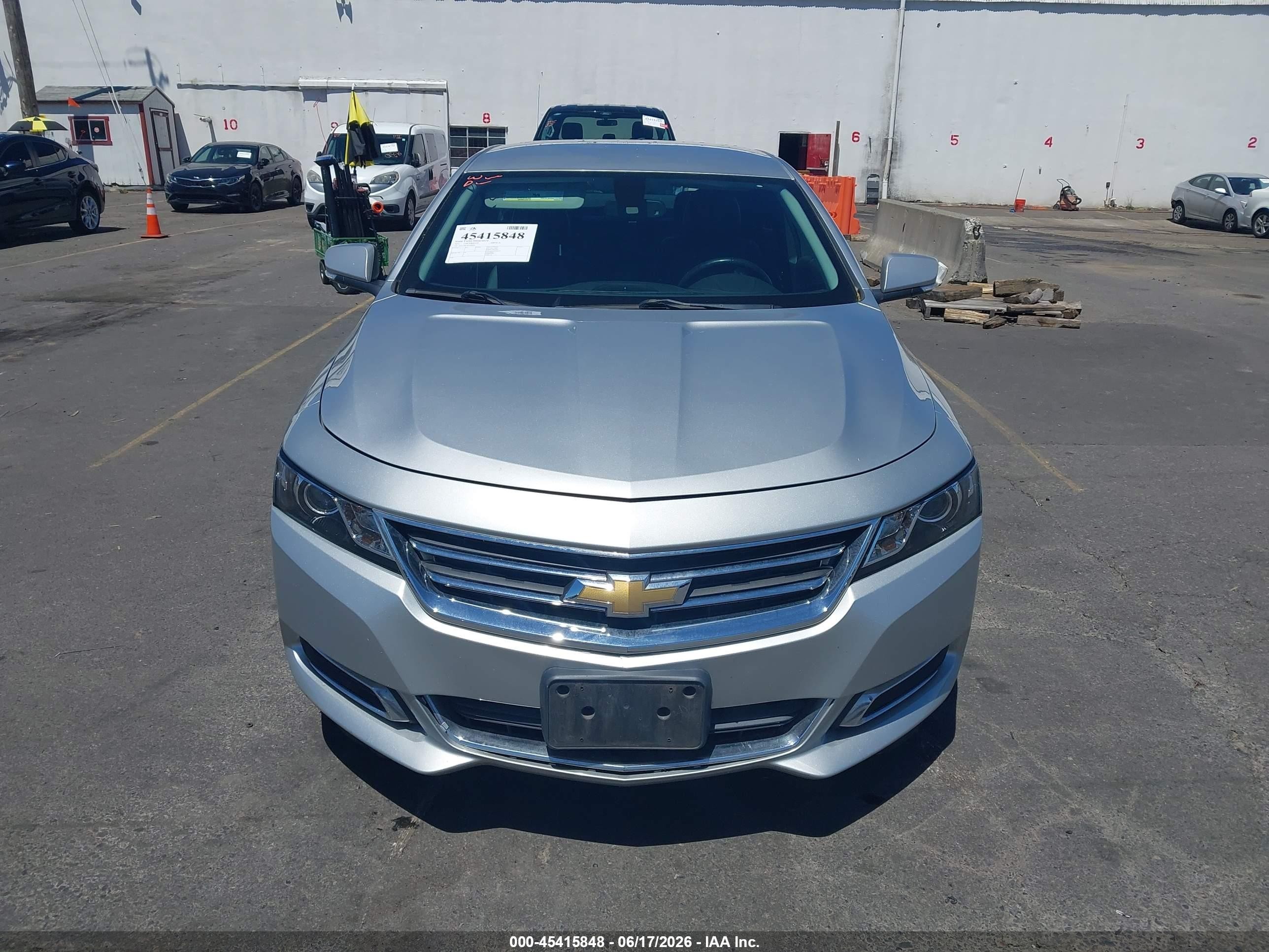2014 Chevrolet Impala 1lt Серебряный vin: 2G1115SLXE9289402