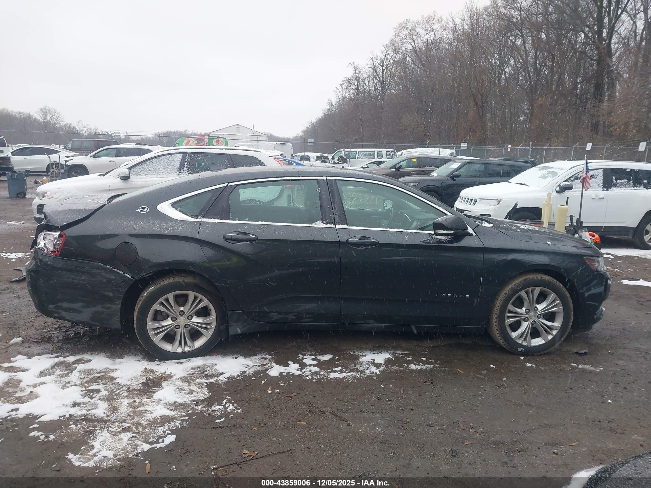 2014 Chevrolet Impala 1lt Gray vin: 2G1115SLXE9318431