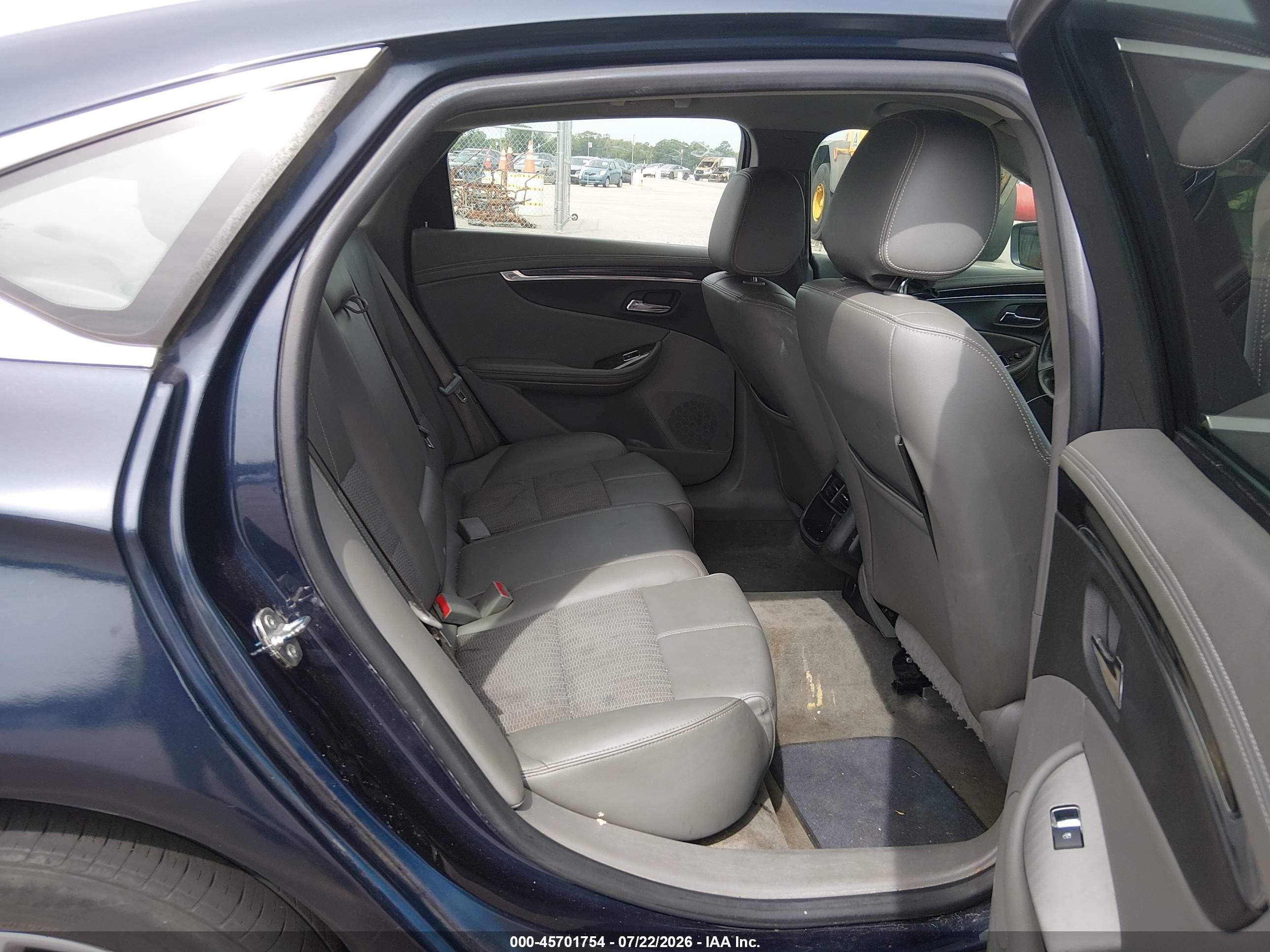 2015 Chevrolet Impala 1lt Dark Blue vin: 2G1115SLXF9133569