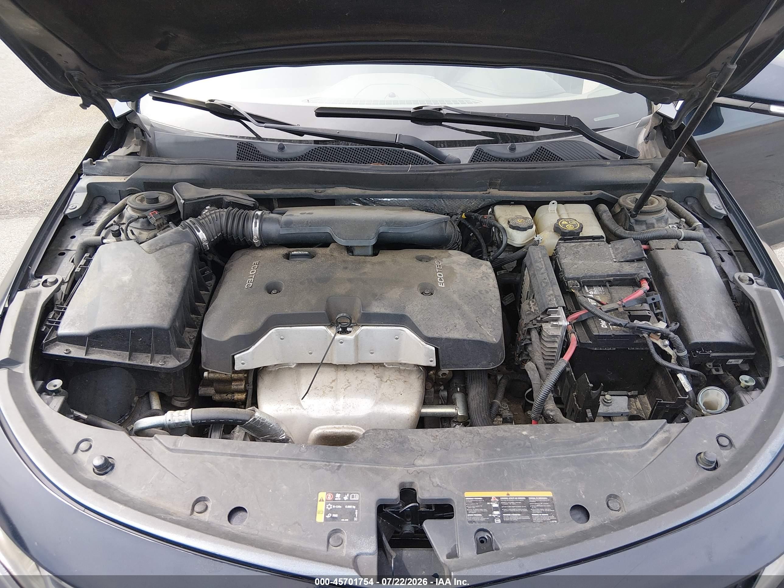 2015 Chevrolet Impala 1lt Dark Blue vin: 2G1115SLXF9133569
