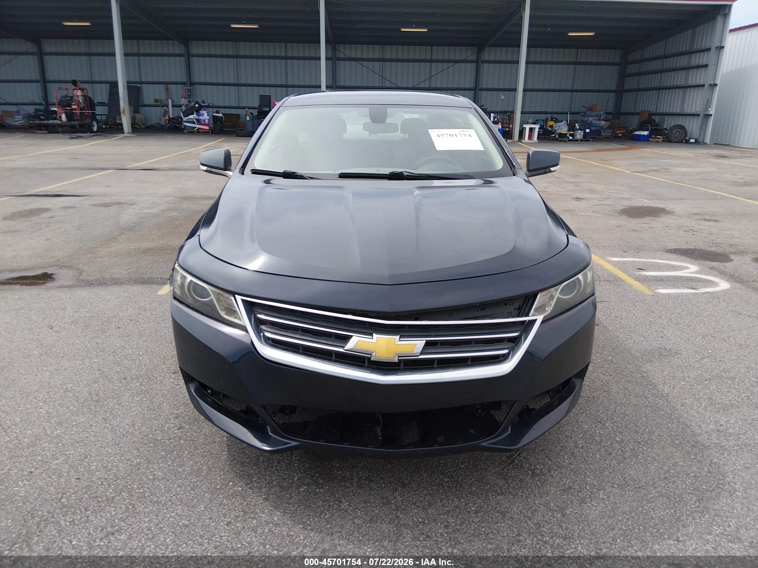 2015 Chevrolet Impala 1lt Dark Blue vin: 2G1115SLXF9133569