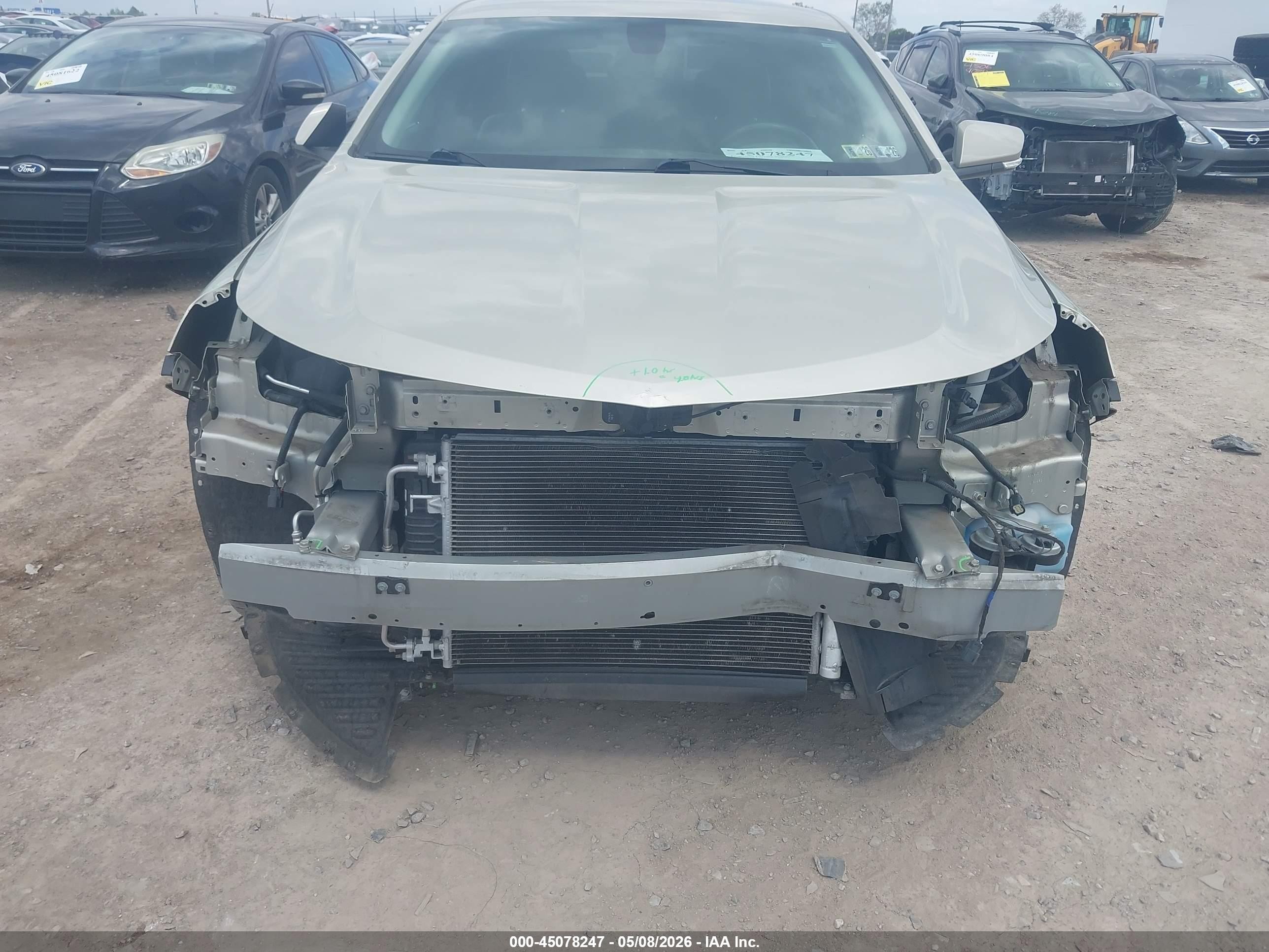 2015 Chevrolet Impala 1lt Gray vin: 2G1115SLXF9258278