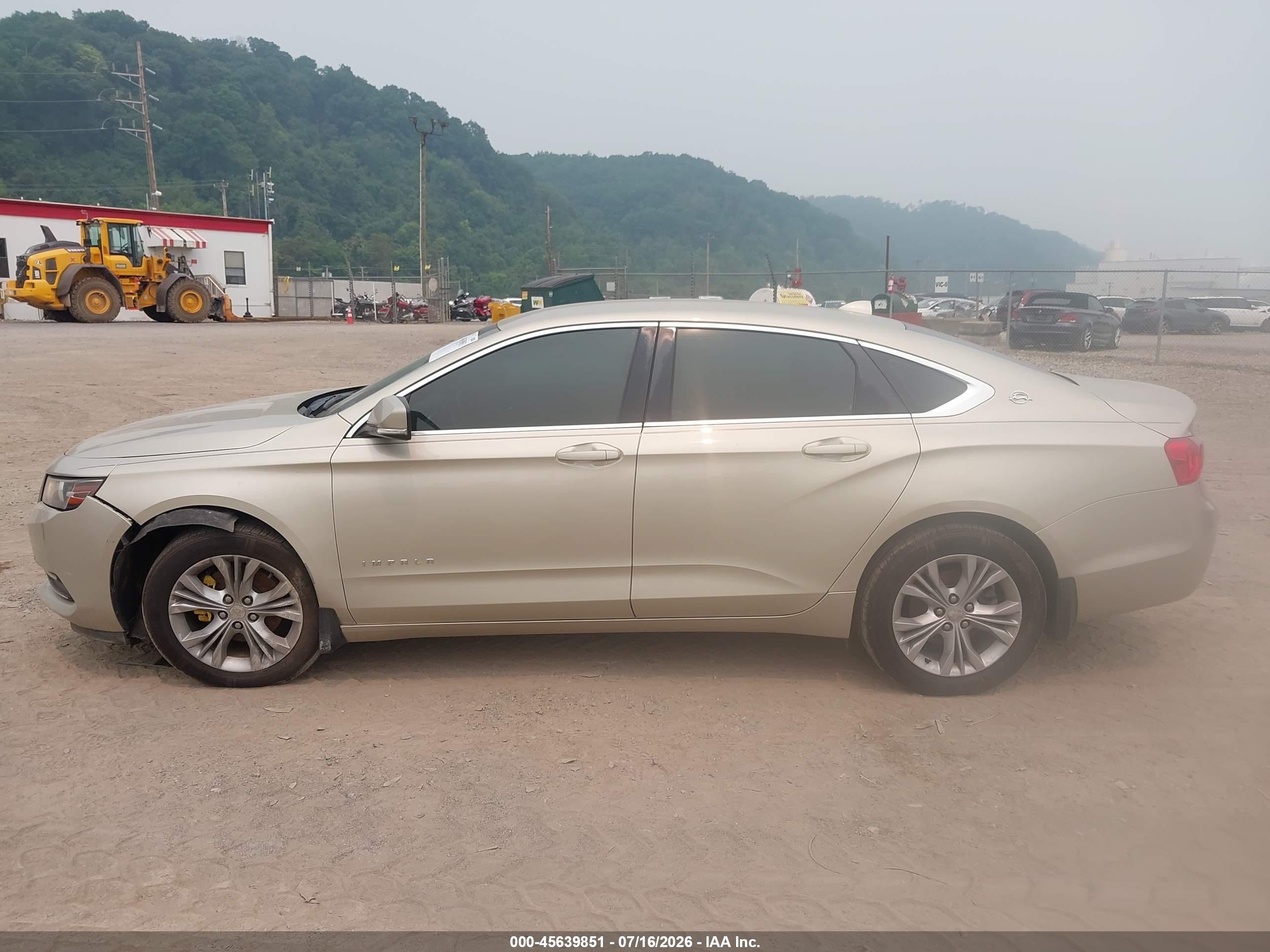 2014 Chevrolet Impala 2lt Cream vin: 2G1125S30E9135553