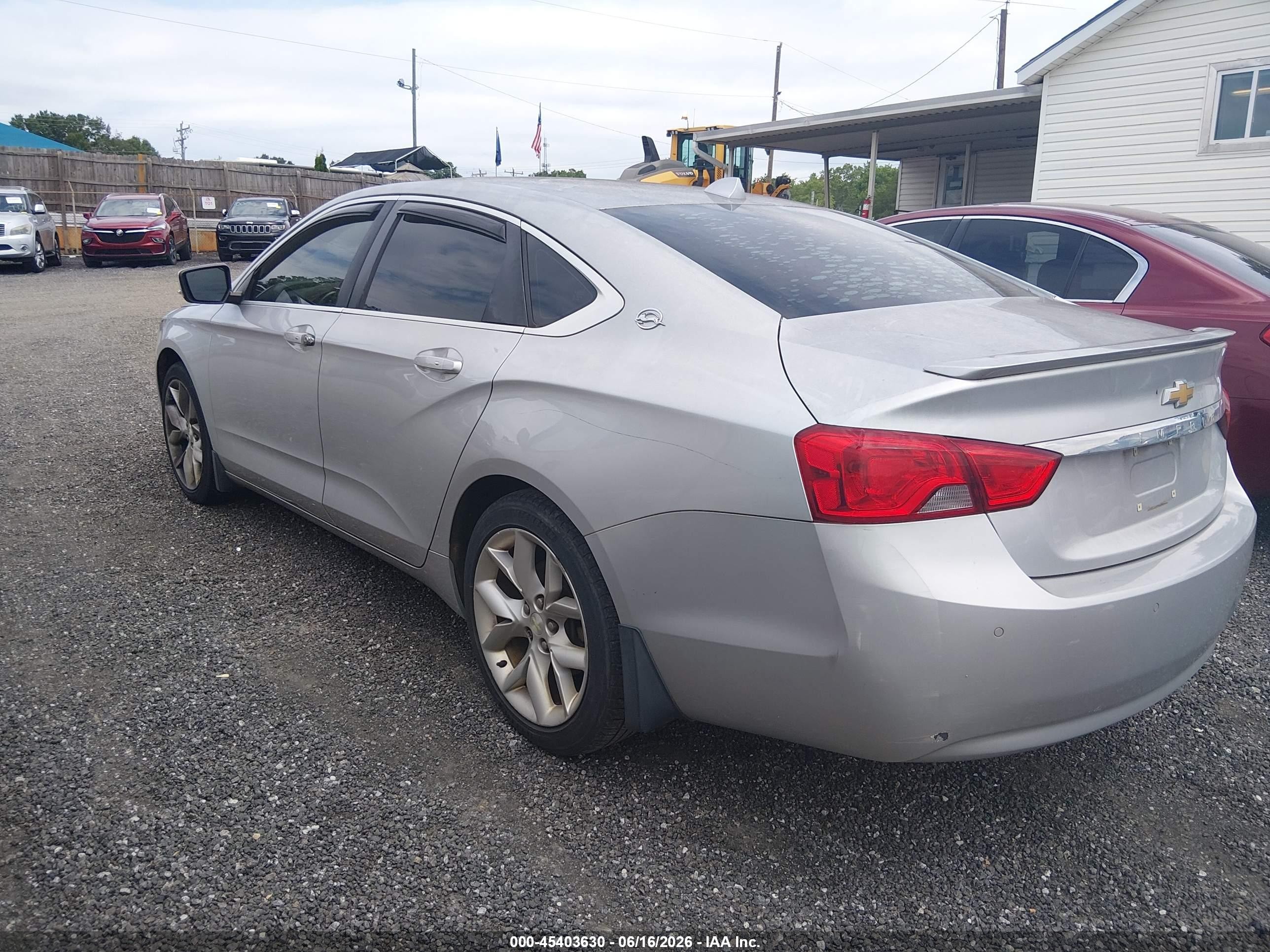 2014 Chevrolet Impala 2lt Серебряный vin: 2G1125S30E9148822