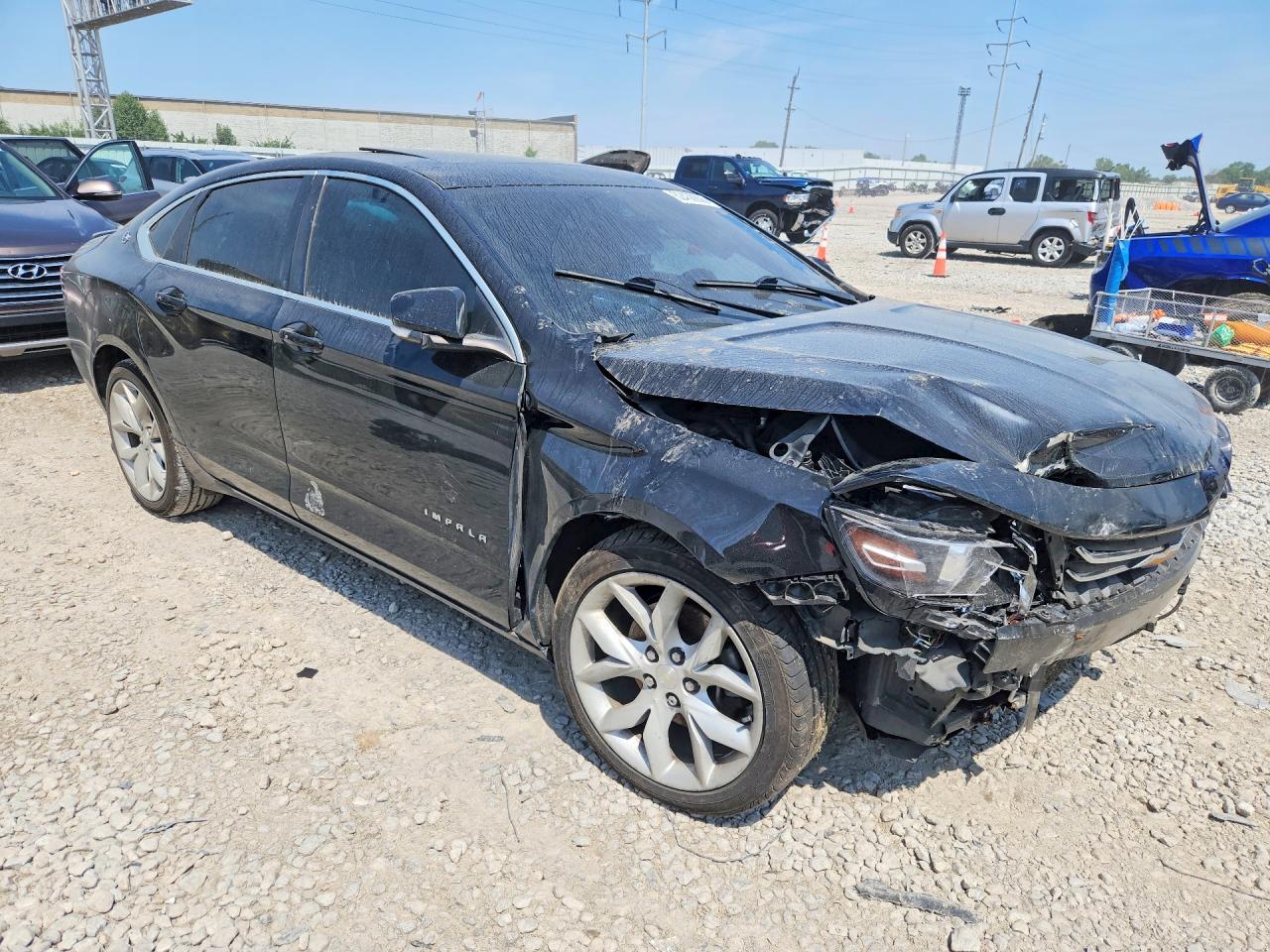 2014 Chevrolet Impala Lt Black vin: 2G1125S30E9218755
