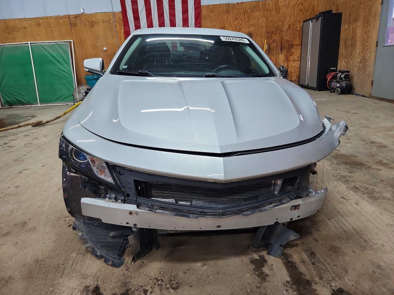 2014 Chevrolet Impala Lt Silver vin: 2G1125S30E9232431