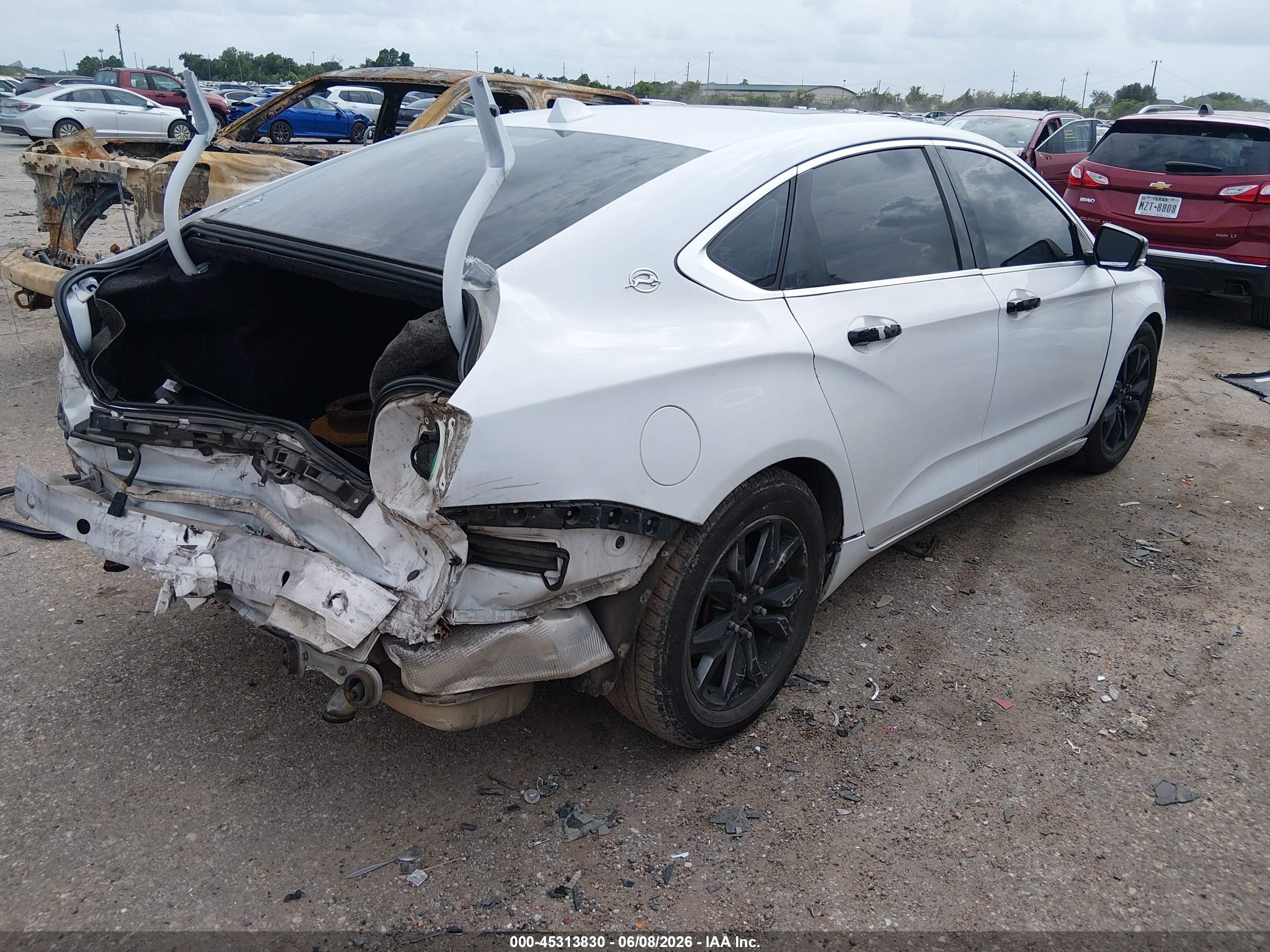 2014 Chevrolet Impala 2lt White vin: 2G1125S30E9266403