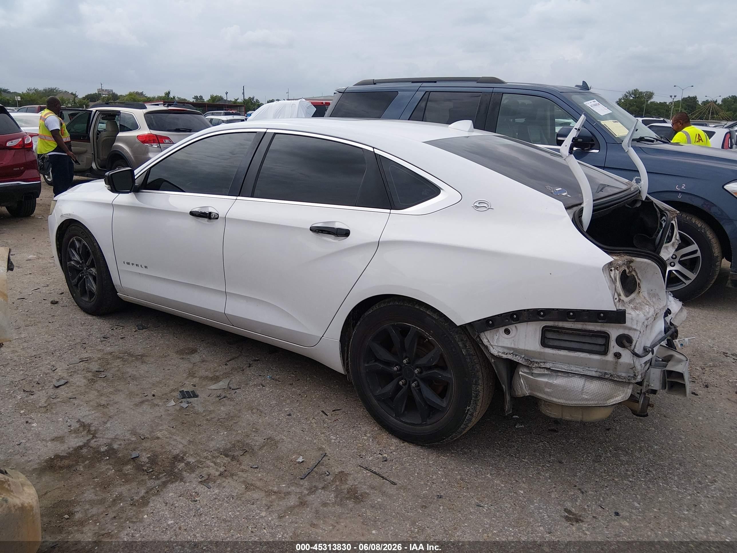 2014 Chevrolet Impala 2lt White vin: 2G1125S30E9266403