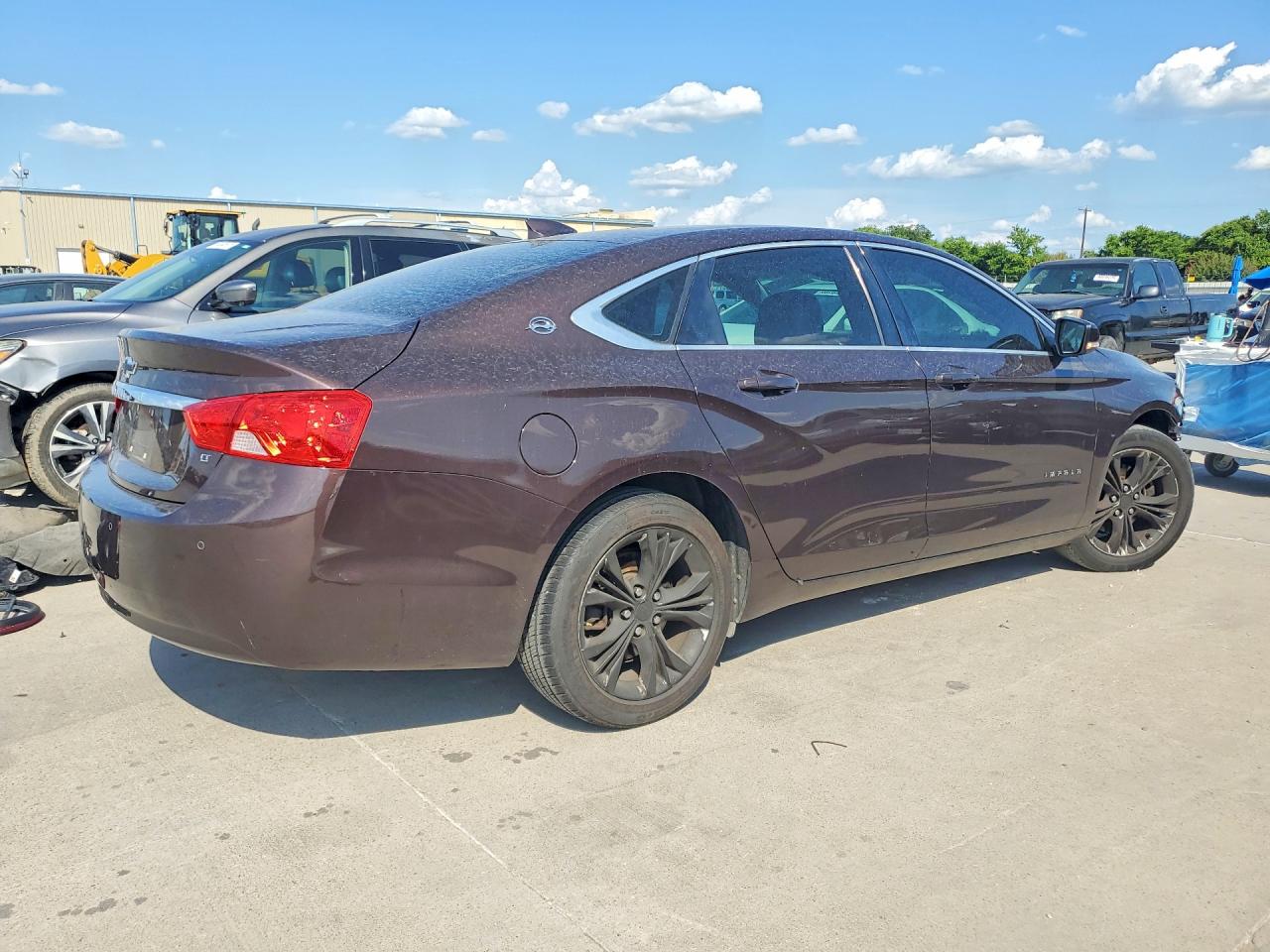 2015 Chevrolet Impala Lt Burgundy vin: 2G1125S30F9196449