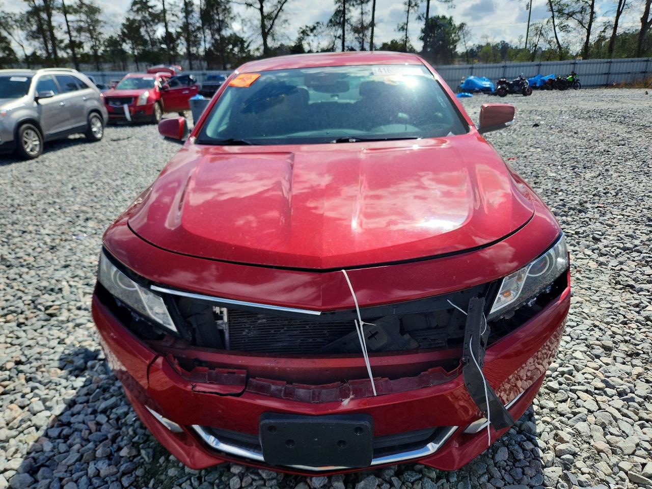 2015 Chevrolet Impala Lt Red vin: 2G1125S30F9206073