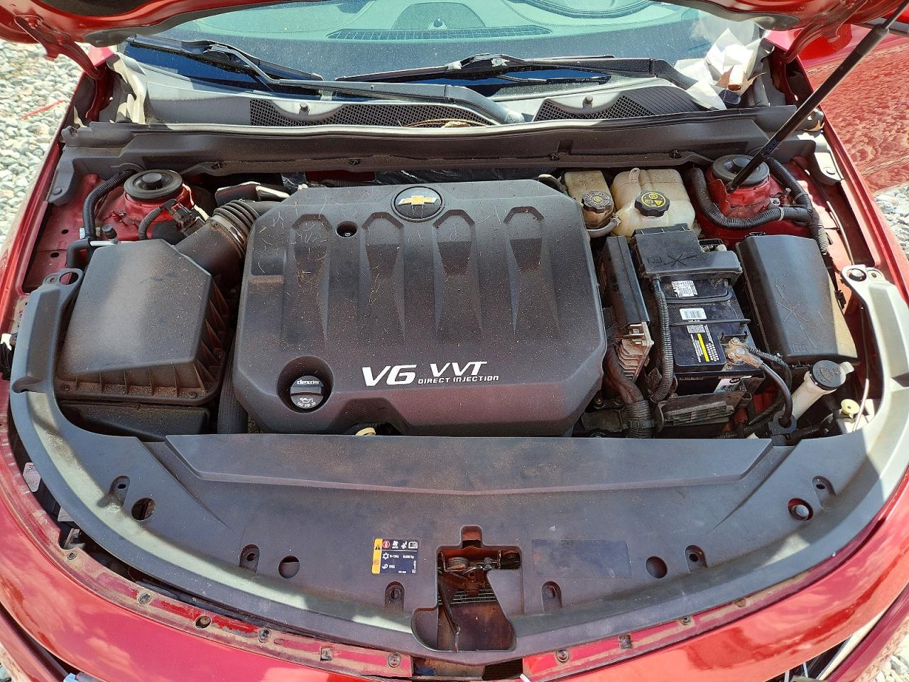 2015 Chevrolet Impala Lt Red vin: 2G1125S30F9206073
