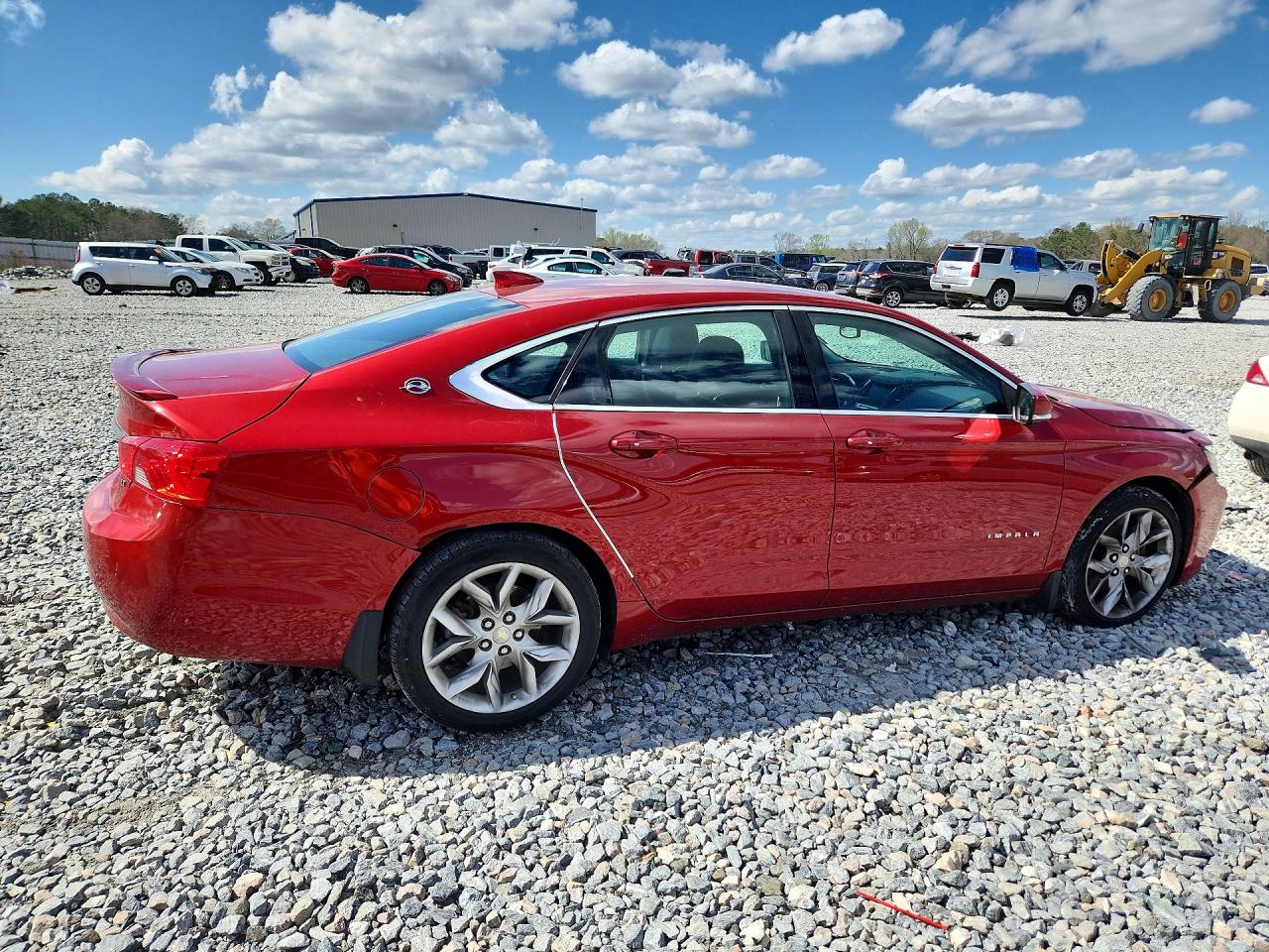 2015 Chevrolet Impala Lt Red vin: 2G1125S30F9206073