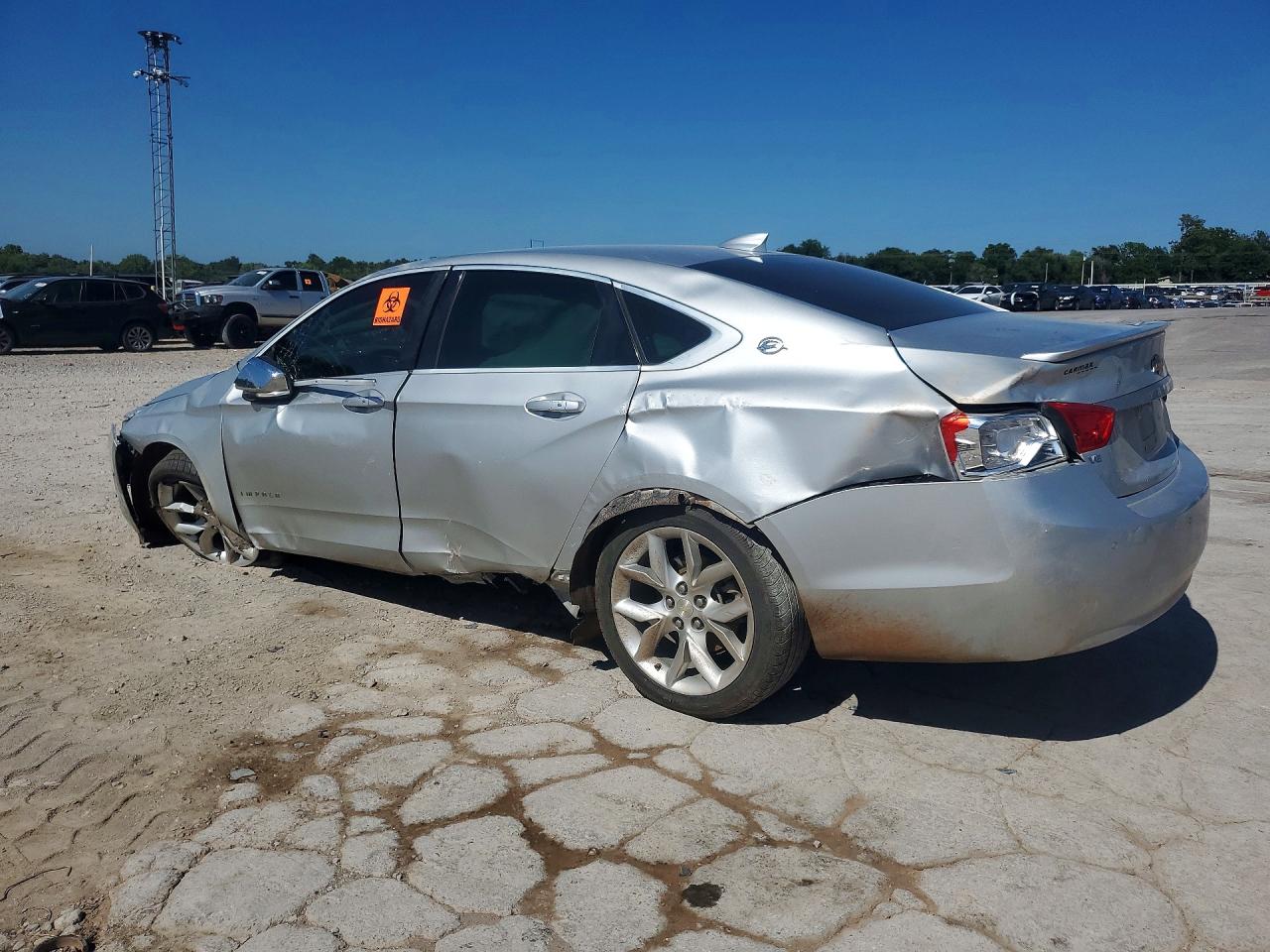 2015 Chevrolet Impala Lt Silver vin: 2G1125S30F9266273