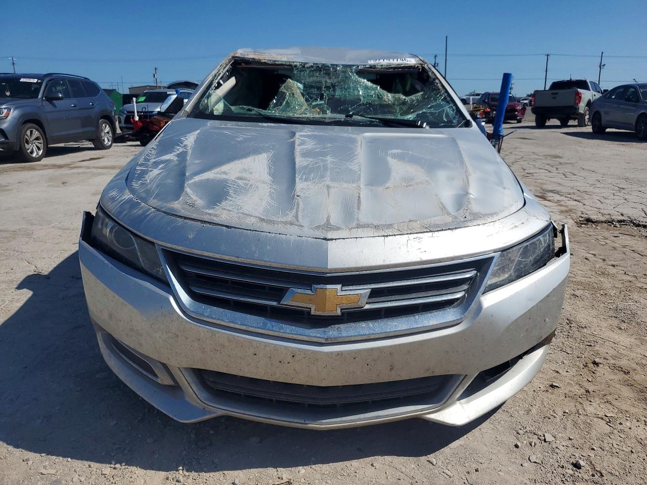 2015 Chevrolet Impala Lt Silver vin: 2G1125S30F9266273