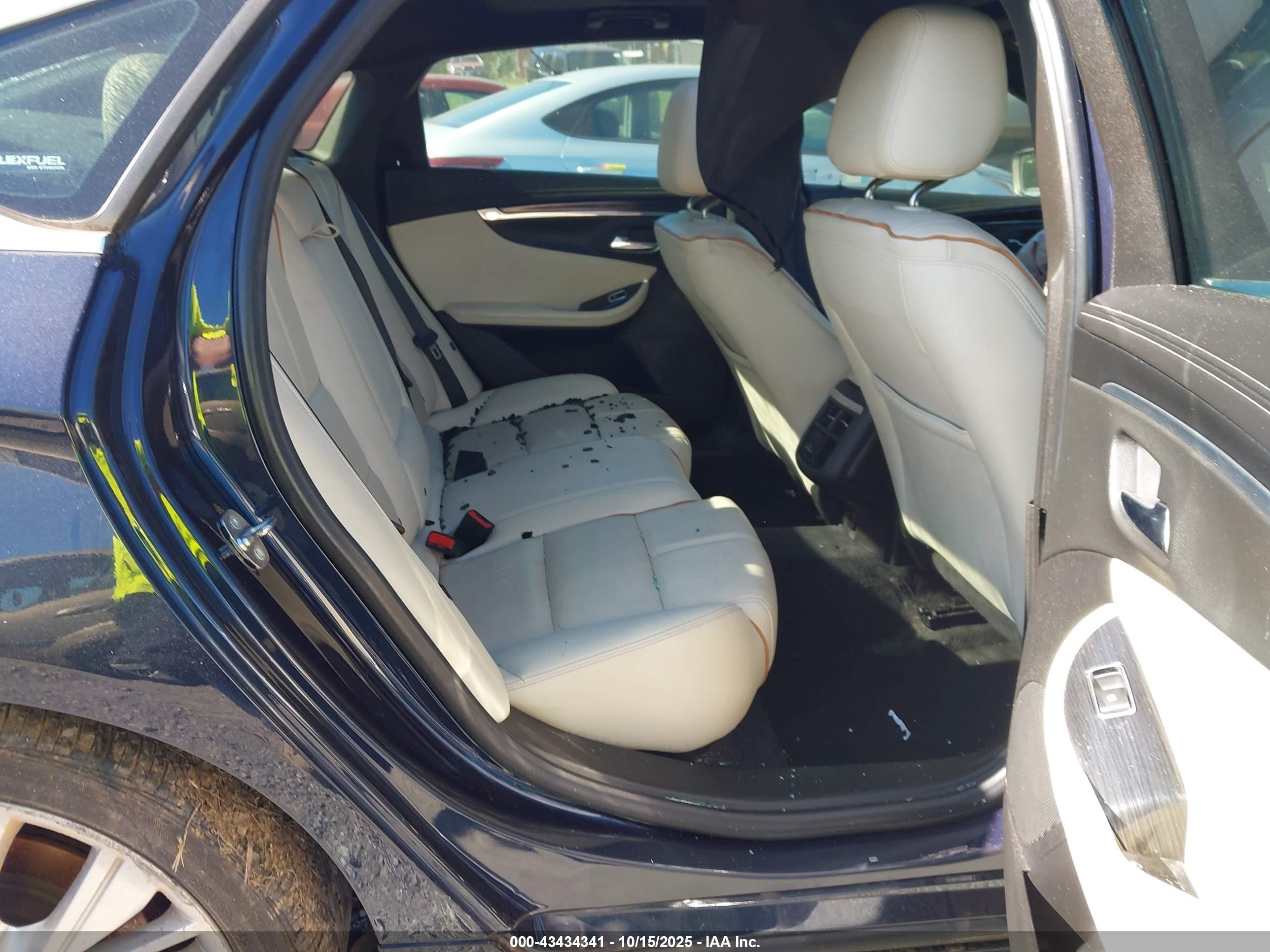 2018 Chevrolet Impala 2lz Blue vin: 2G1125S30J9104006