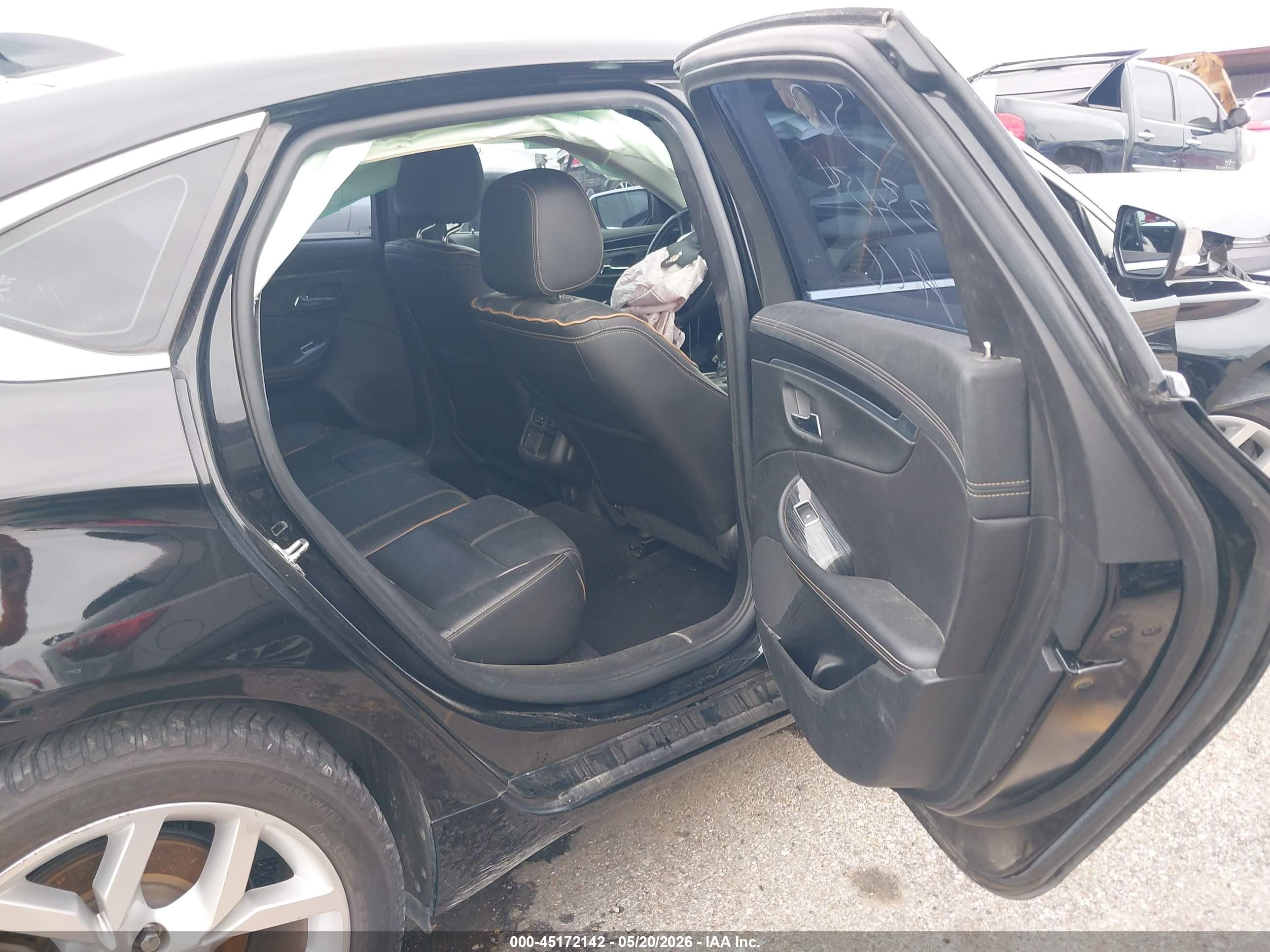 2018 Chevrolet Impala 2lz Черный vin: 2G1125S30J9148314