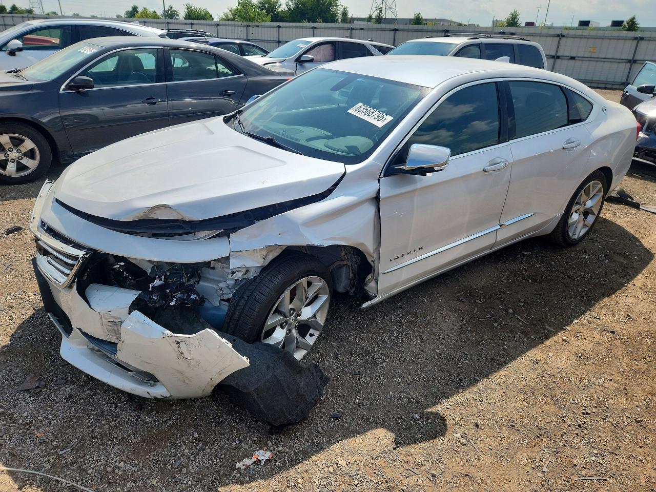 2018 Chevrolet Impala Premier White vin: 2G1125S30J9159541