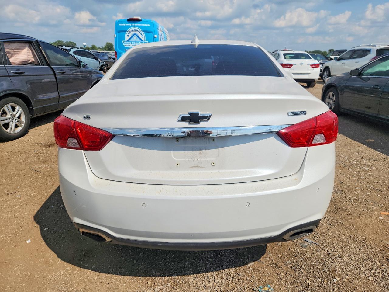 2018 Chevrolet Impala Premier White vin: 2G1125S30J9159541