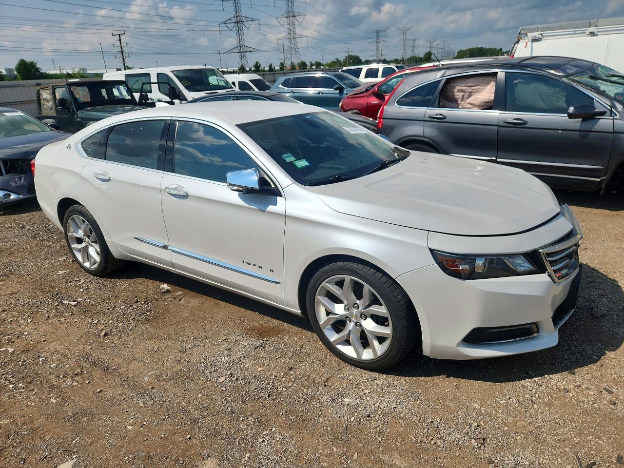 2018 Chevrolet Impala Premier White vin: 2G1125S30J9159541