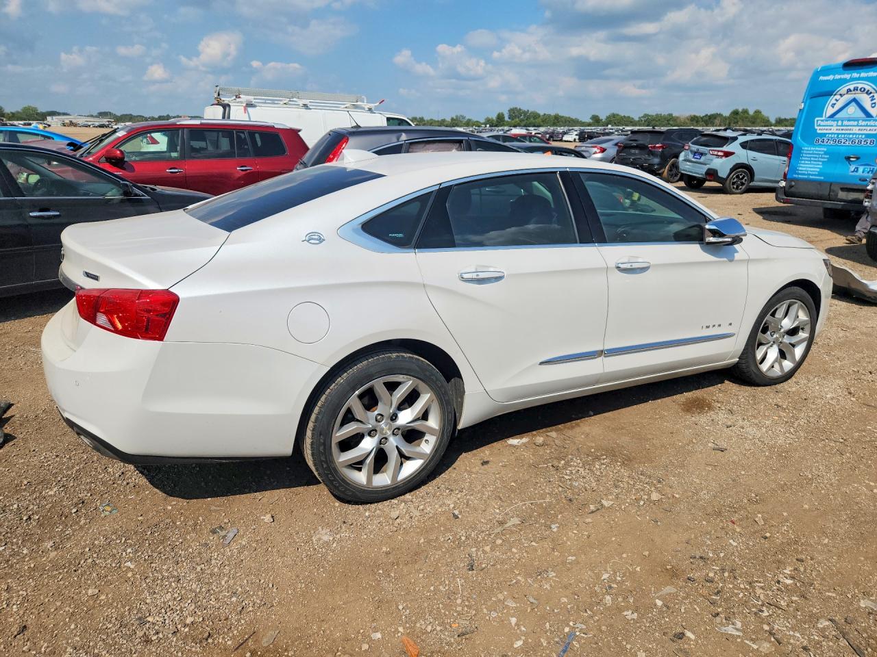 2018 Chevrolet Impala Premier White vin: 2G1125S30J9159541