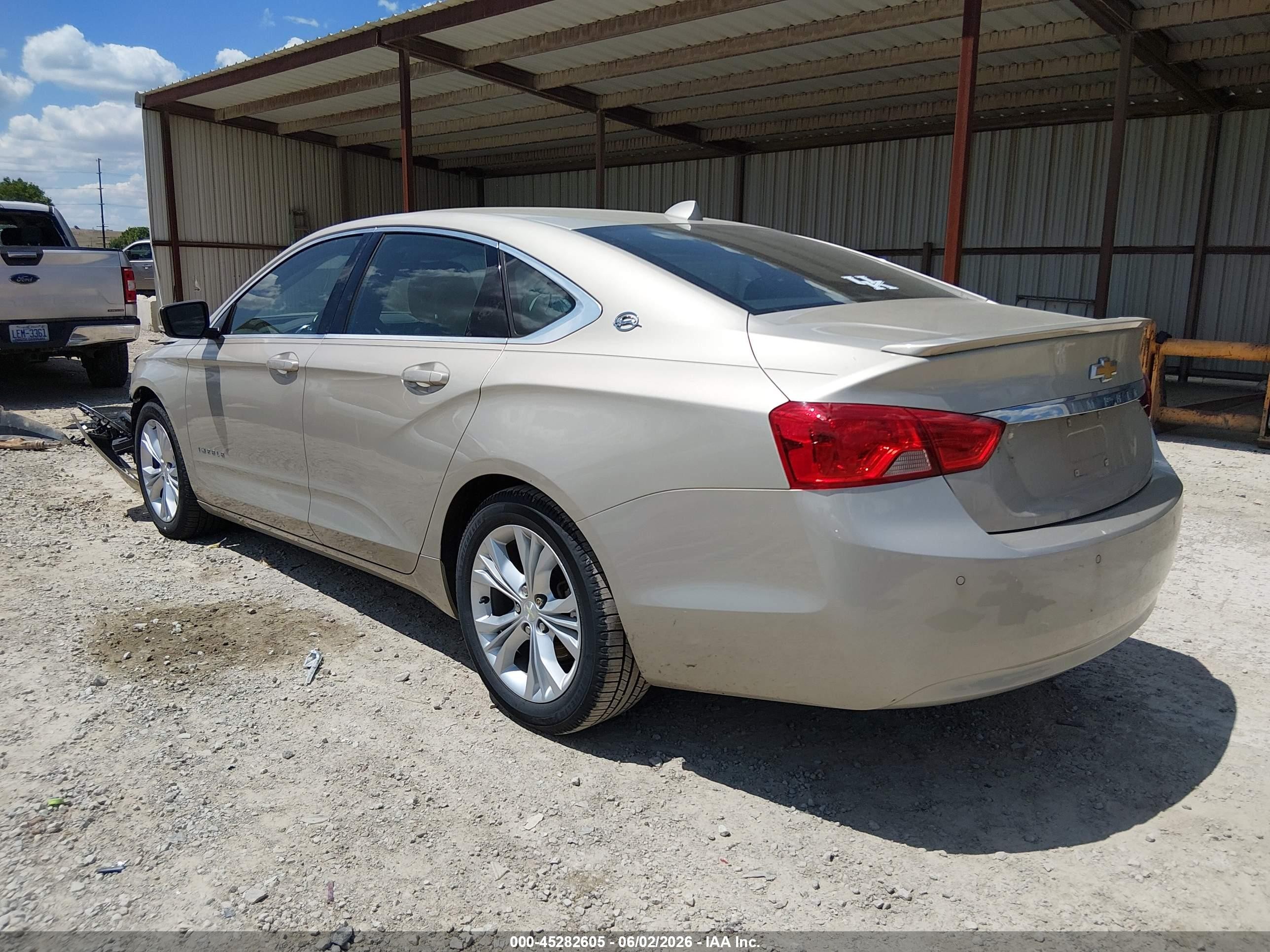 2014 Chevrolet Impala 2lt Beige vin: 2G1125S31E9104246